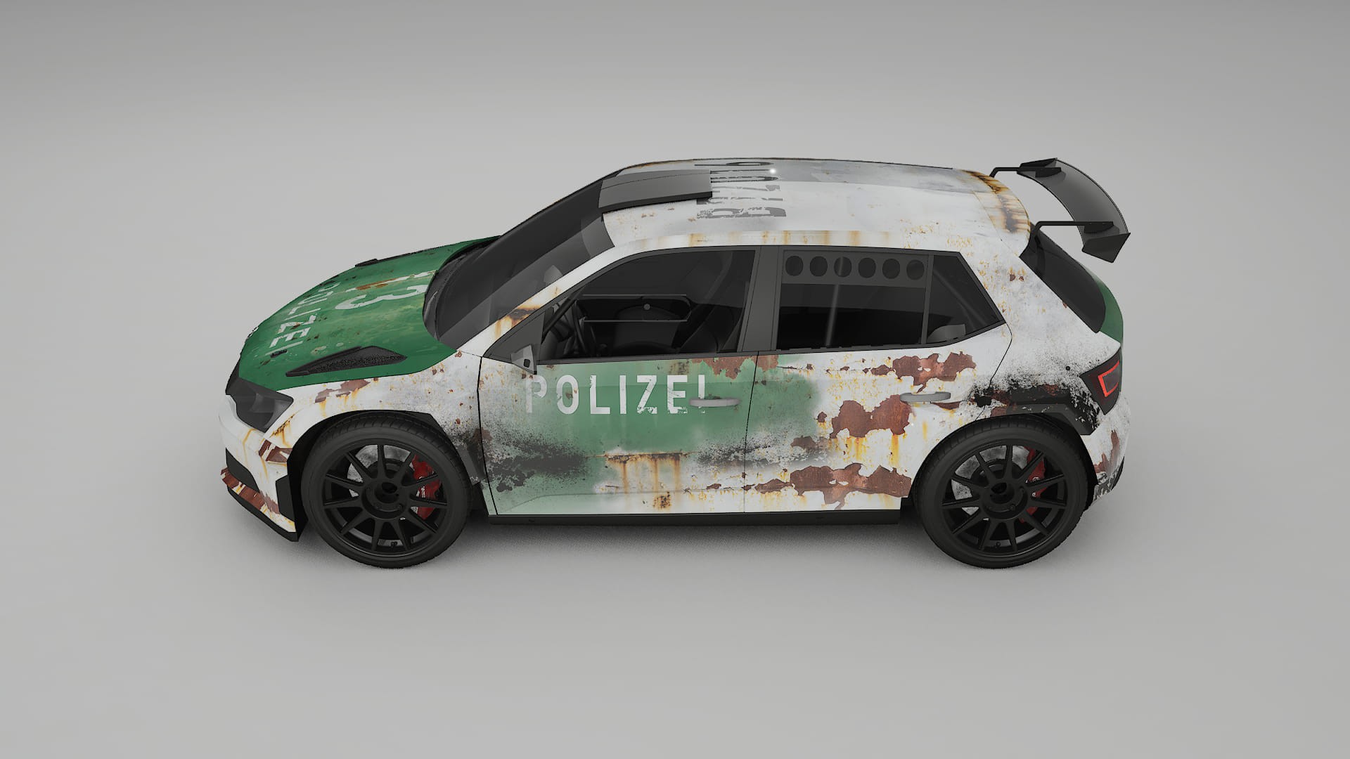 Škoda Fabia R5 6V COBRA 11 – Kit Wrap PPF Personalizzato in Pellicola Poliuretanica Stampabile