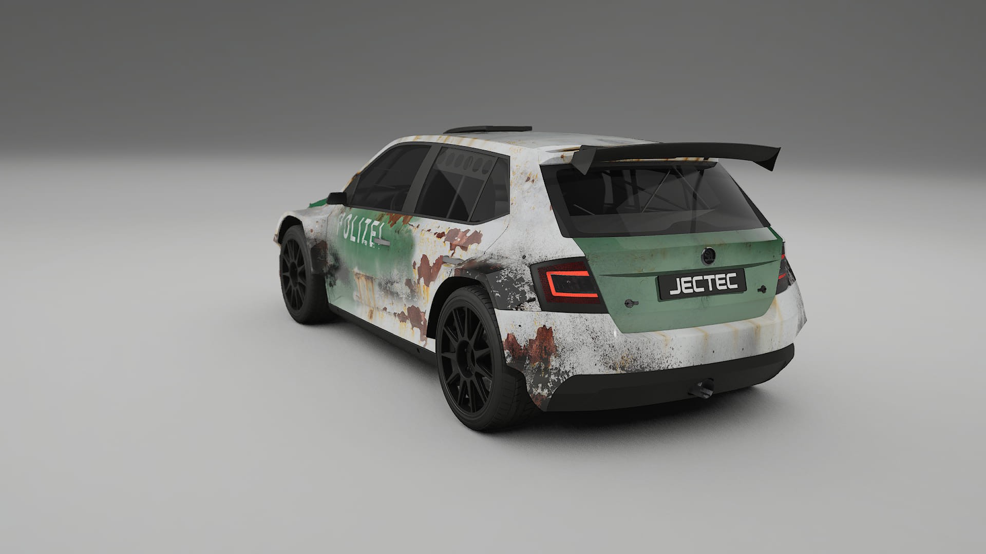 Škoda Fabia R5 6V COBRA 11 – Kit Wrap PPF Personalizzato in Pellicola Poliuretanica Stampabile