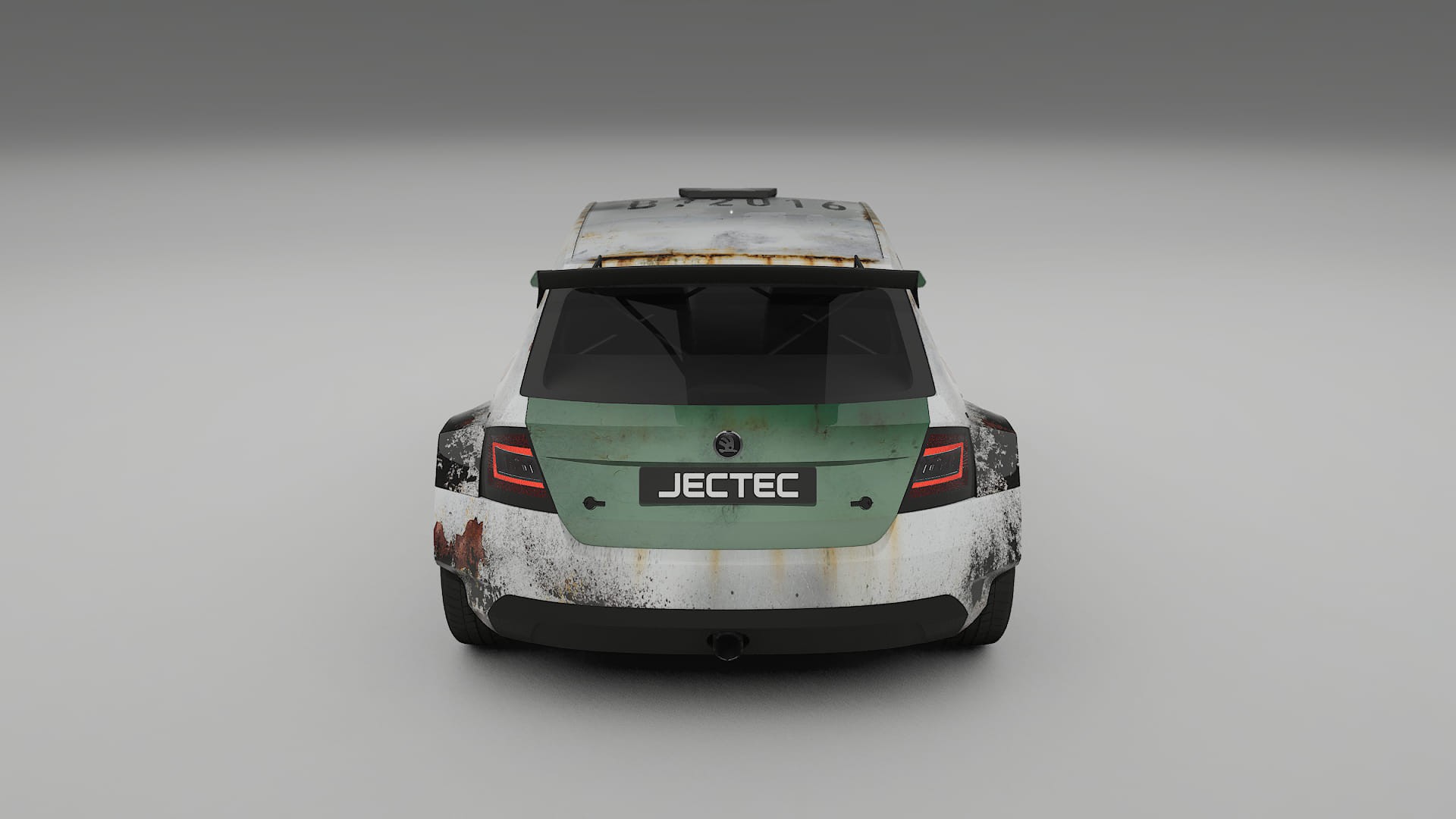 Škoda Fabia R5 6V COBRA 11 – Kit Wrap PPF Personalizzato in Pellicola Poliuretanica Stampabile