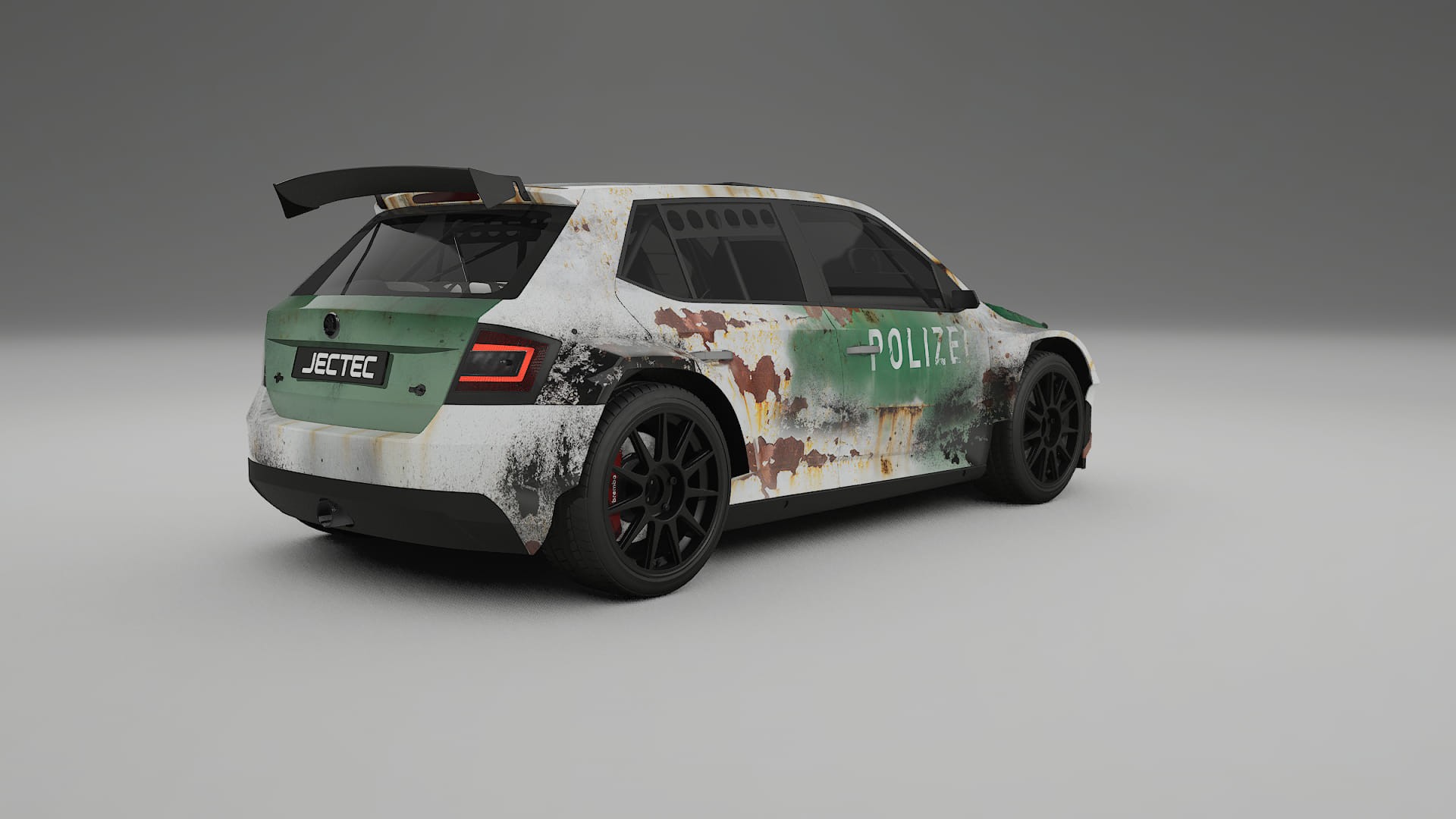 Škoda Fabia R5 6V COBRA 11 – Kit Wrap PPF Personalizzato in Pellicola Poliuretanica Stampabile
