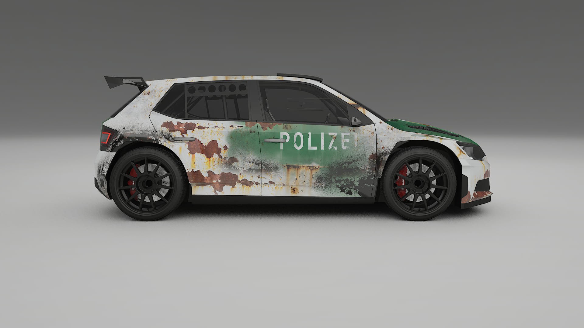 Škoda Fabia R5 6V COBRA 11 – Kit Wrap PPF Personalizzato in Pellicola Poliuretanica Stampabile