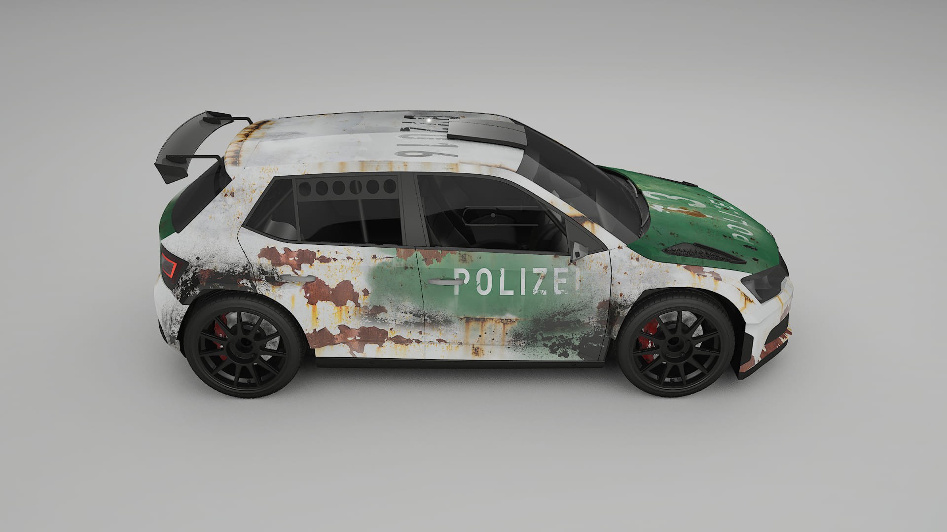 Škoda Fabia R5 6V COBRA 11 – Kit Wrap PPF Personalizzato in Pellicola Poliuretanica Stampabile