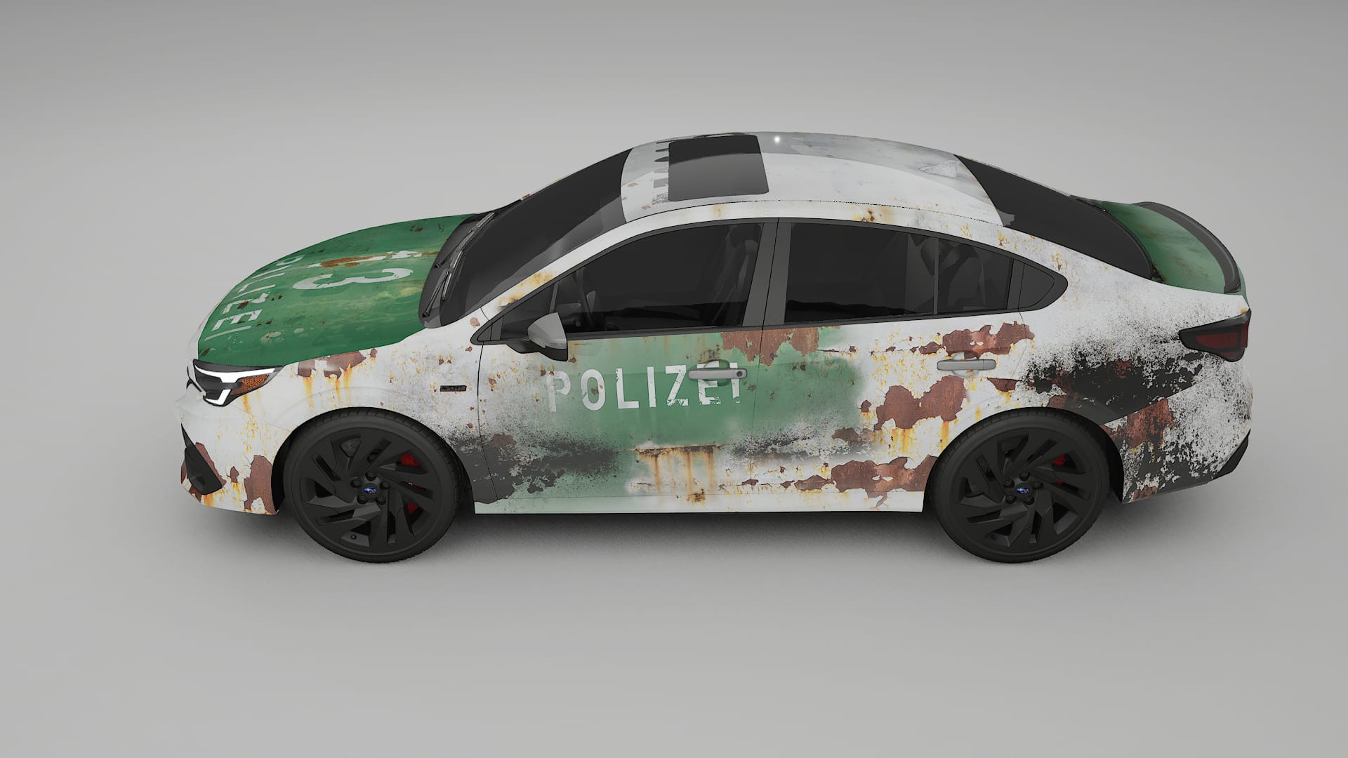 Subaru Legacy BW COBRA 11 – Kit Wrap PPF Personalizzato in Pellicola Poliuretanica Stampabile