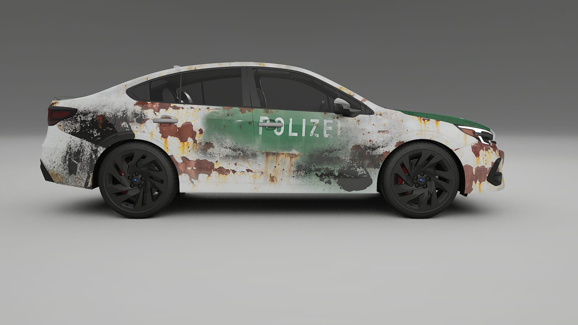 Subaru Legacy BW COBRA 11 – Kit Wrap PPF Personalizzato in Pellicola Poliuretanica Stampabile