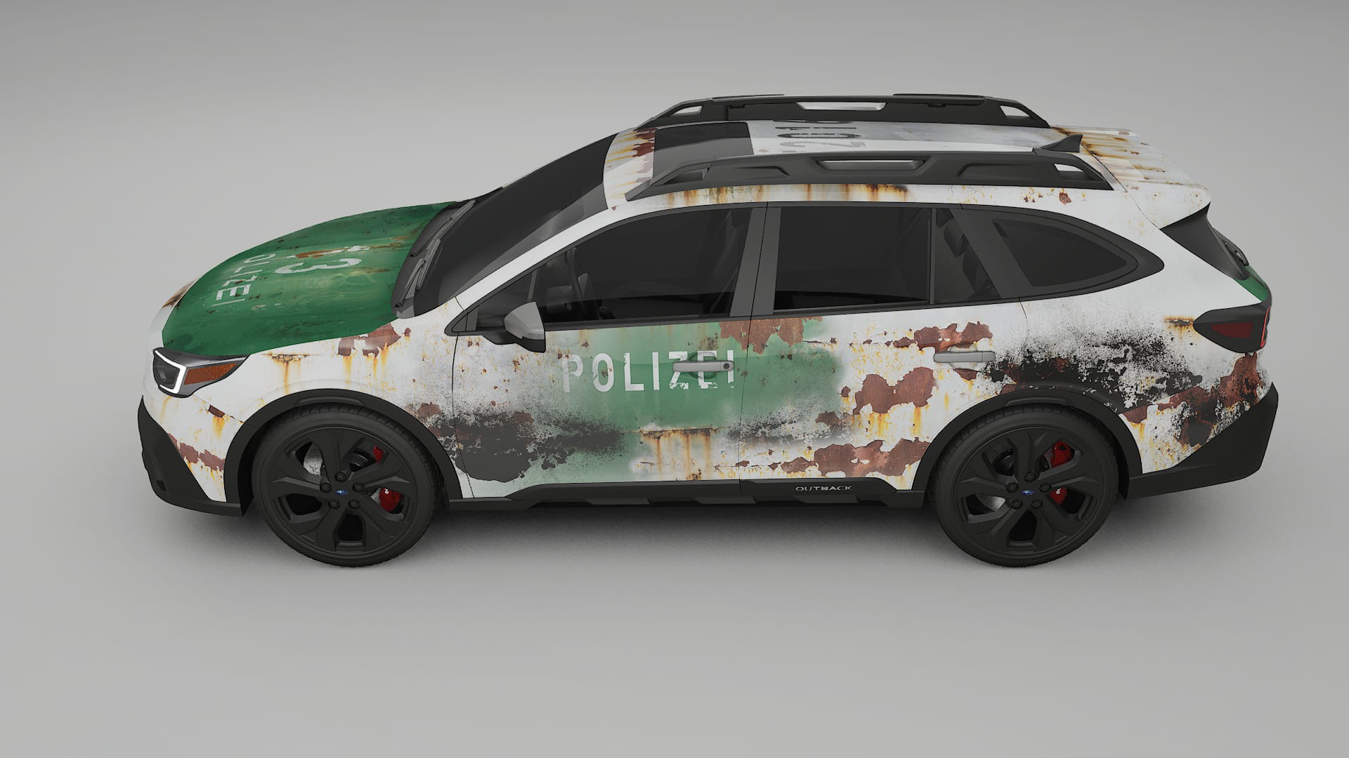 Subaru Outback VI BS prefacelift pre-LCI COBRA 11 – Kit Wrap PPF Personalizzato in Pellicola Poliuretanica Stampabile