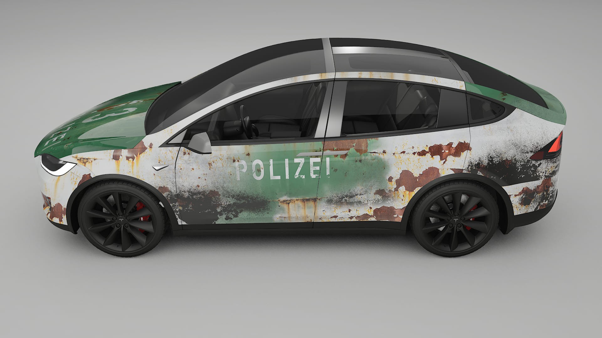 Tesla Model X COBRA 11 – Kit Wrap PPF Personalizzato in Pellicola Poliuretanica Stampabile