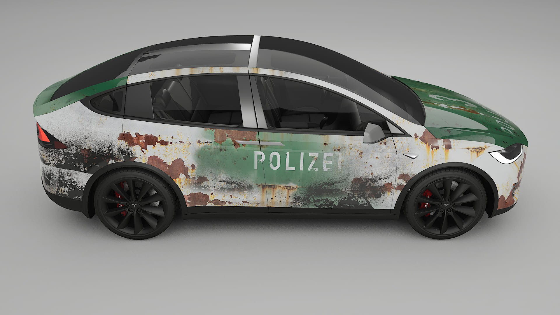Tesla Model X COBRA 11 – Kit Wrap PPF Personalizzato in Pellicola Poliuretanica Stampabile