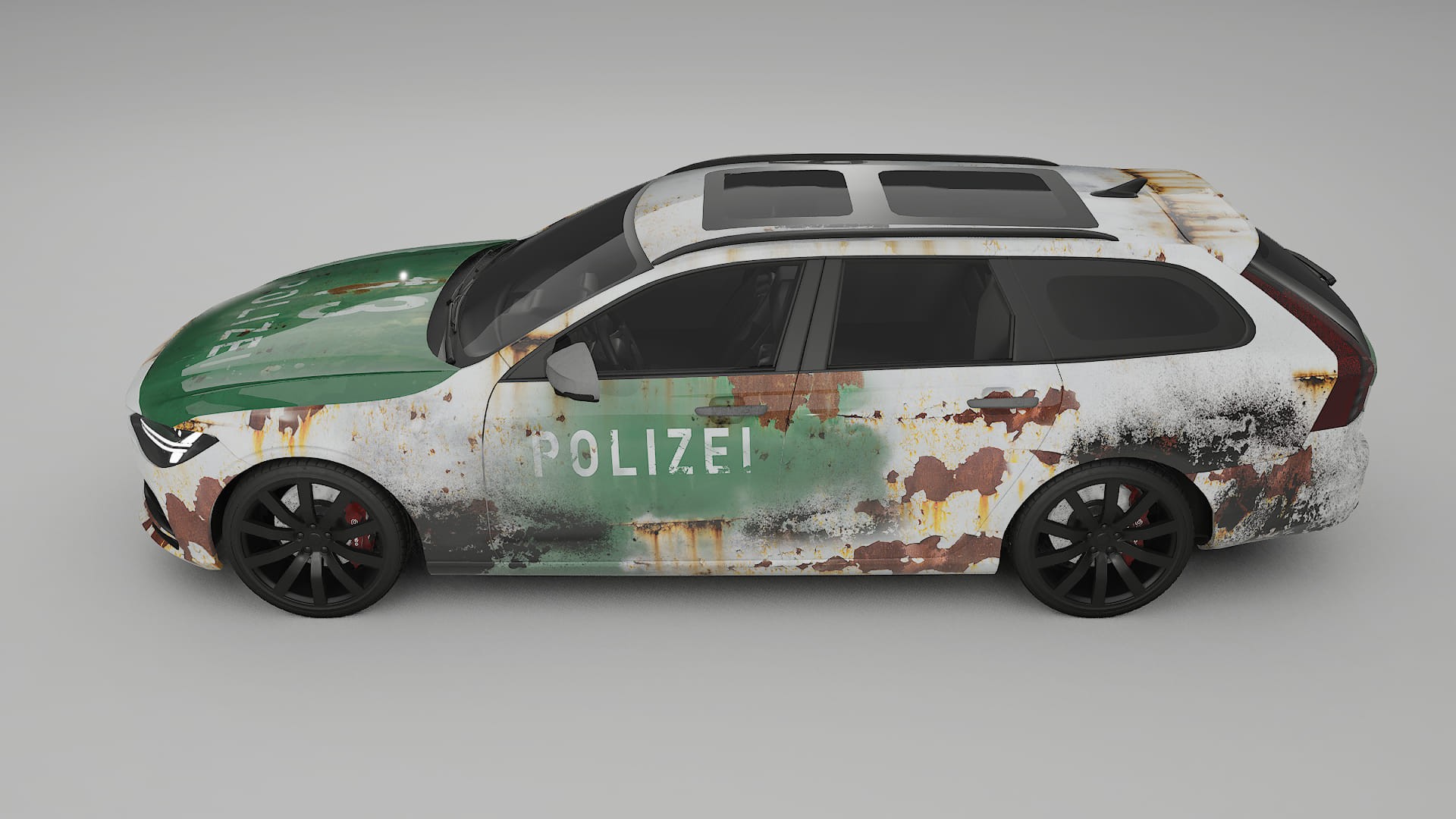 Volvo V90 P5 COBRA 11 – Kit Wrap PPF Personalizzato in Pellicola Poliuretanica Stampabile