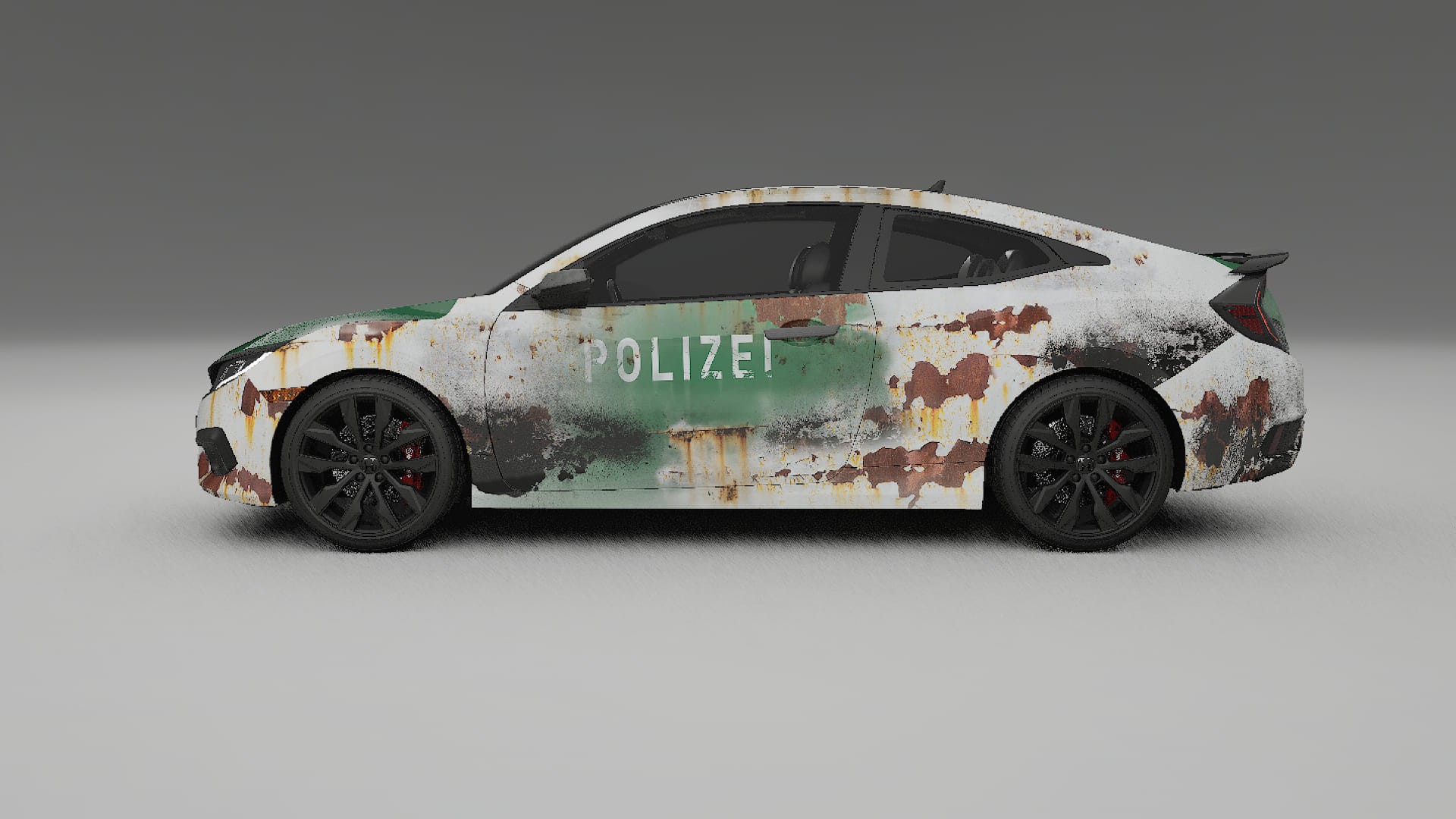 Honda Civic coupe prefacelift pre-LCI COBRA 11 – Kit Wrap PPF Personalizzato in Pellicola Poliuretanica Stampabile