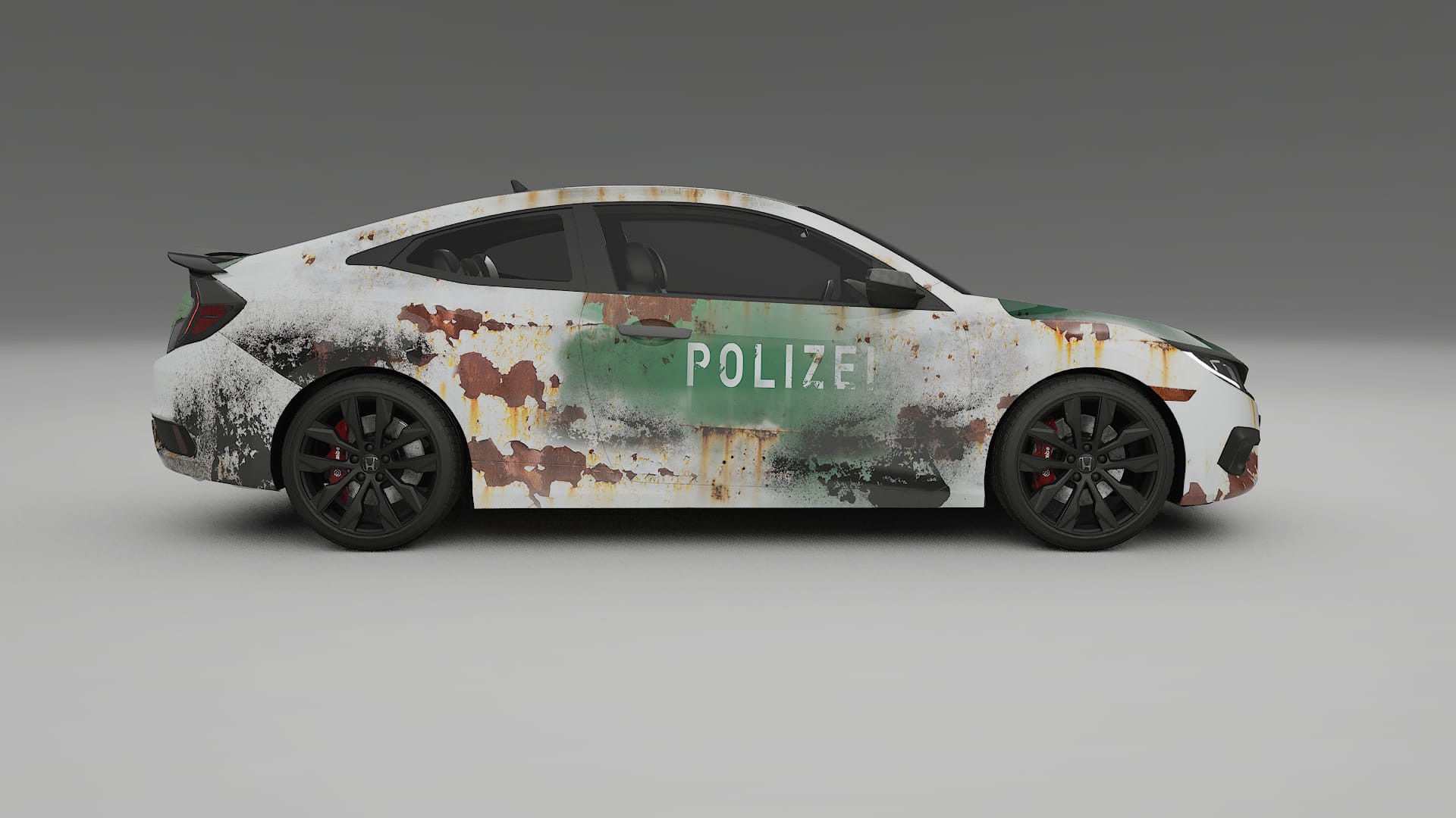 Honda Civic coupe prefacelift pre-LCI COBRA 11 – Kit Wrap PPF Personalizzato in Pellicola Poliuretanica Stampabile