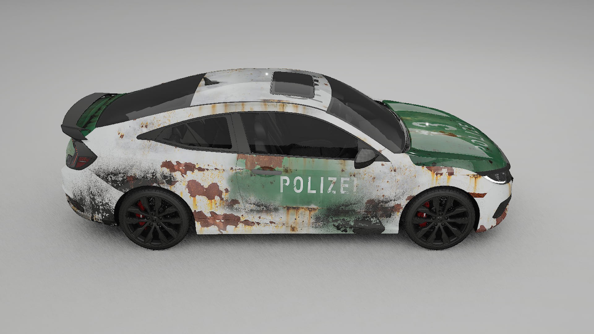 Honda Civic coupe prefacelift pre-LCI COBRA 11 – Kit Wrap PPF Personalizzato in Pellicola Poliuretanica Stampabile