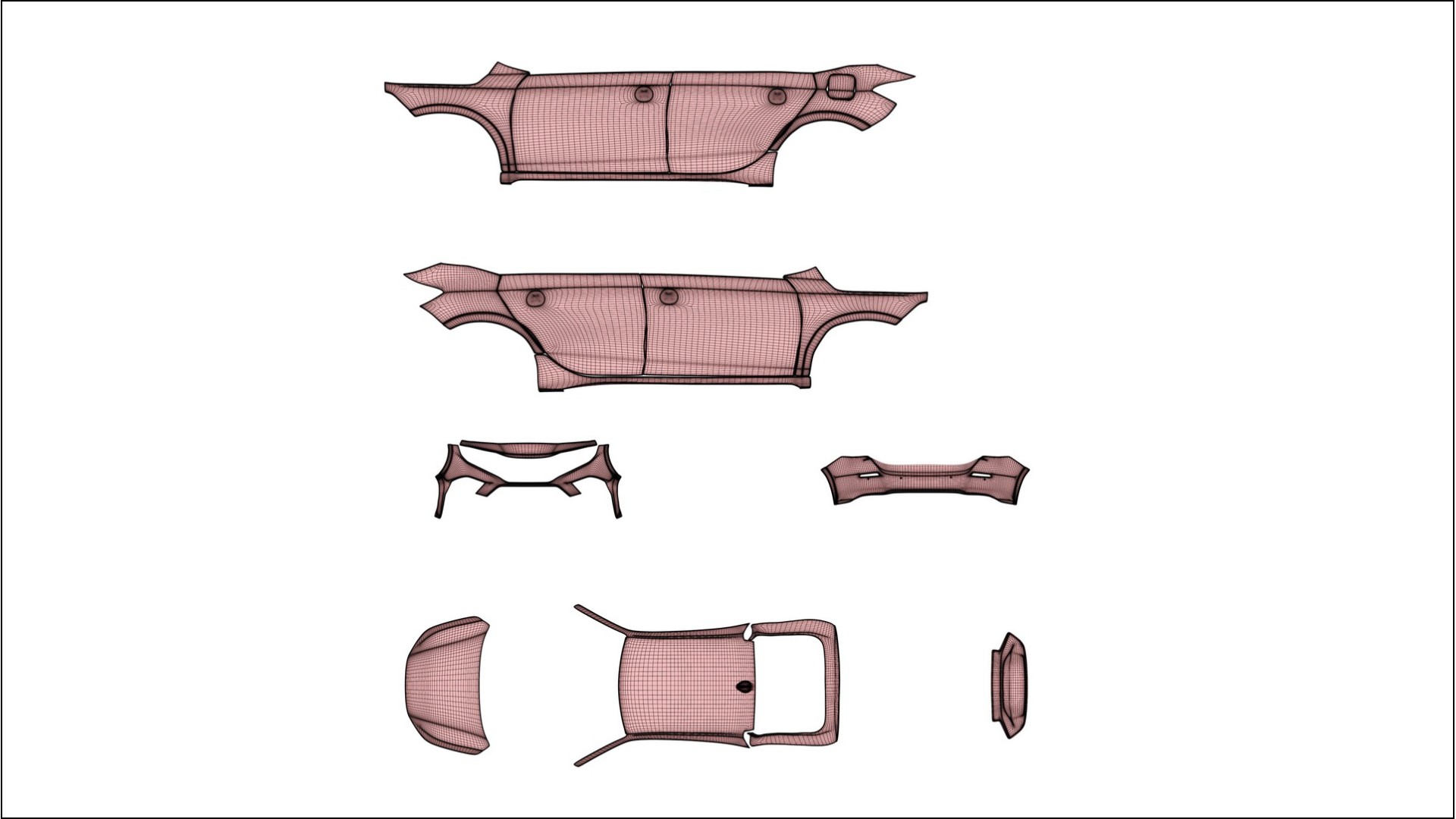 Honda Civic hatchback COBRA 11 – Kit Wrap PPF Personalizzato in Pellicola Poliuretanica Stampabile