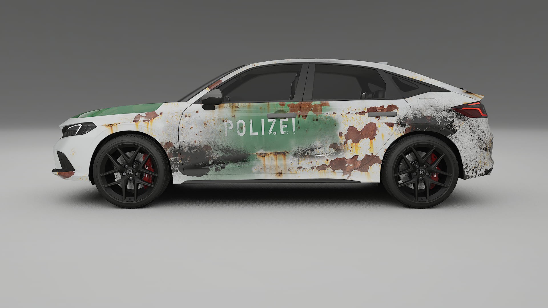 Honda Civic hatchback COBRA 11 – Kit Wrap PPF Personalizzato in Pellicola Poliuretanica Stampabile