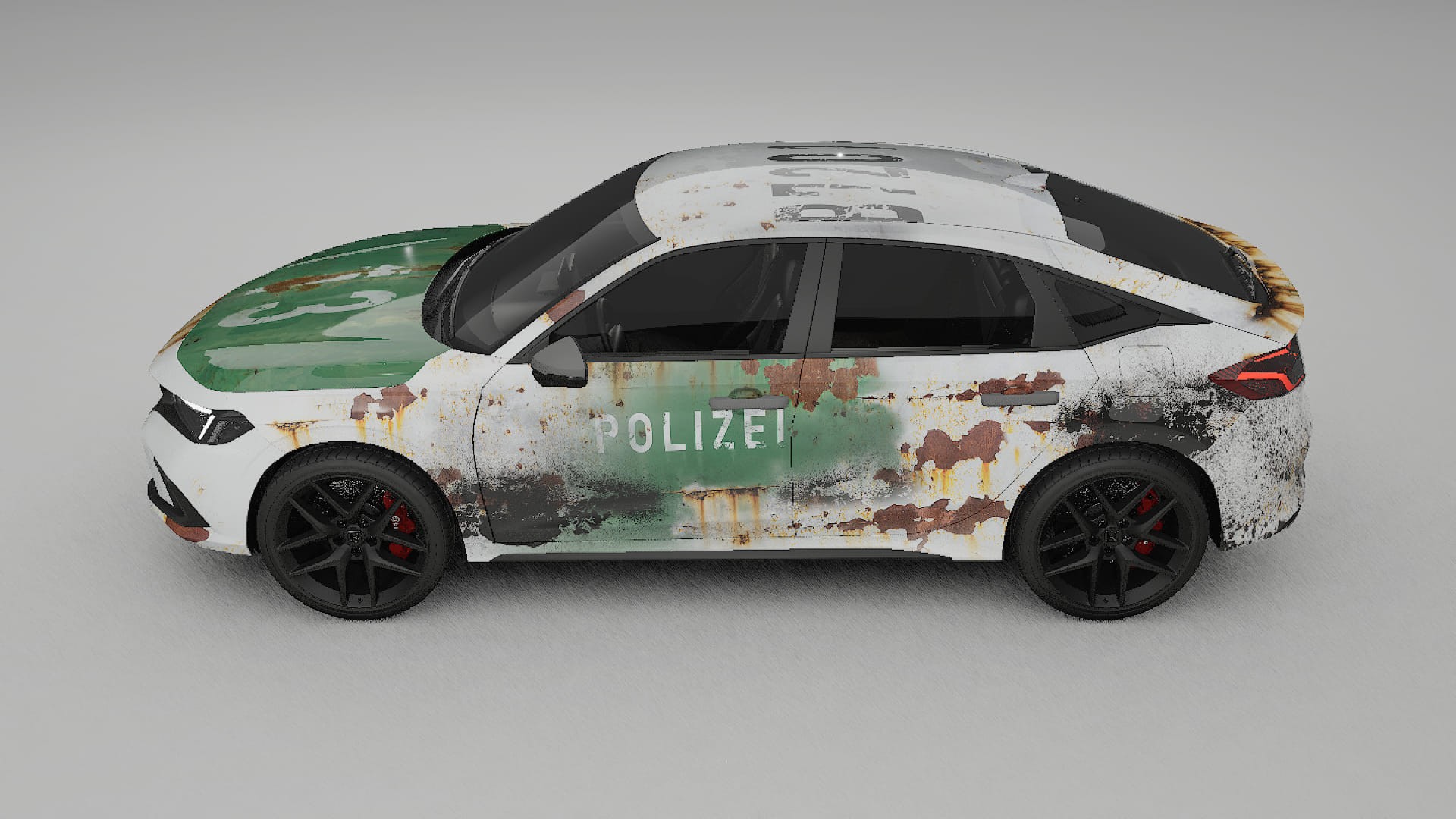 Honda Civic hatchback COBRA 11 – Kit Wrap PPF Personalizzato in Pellicola Poliuretanica Stampabile