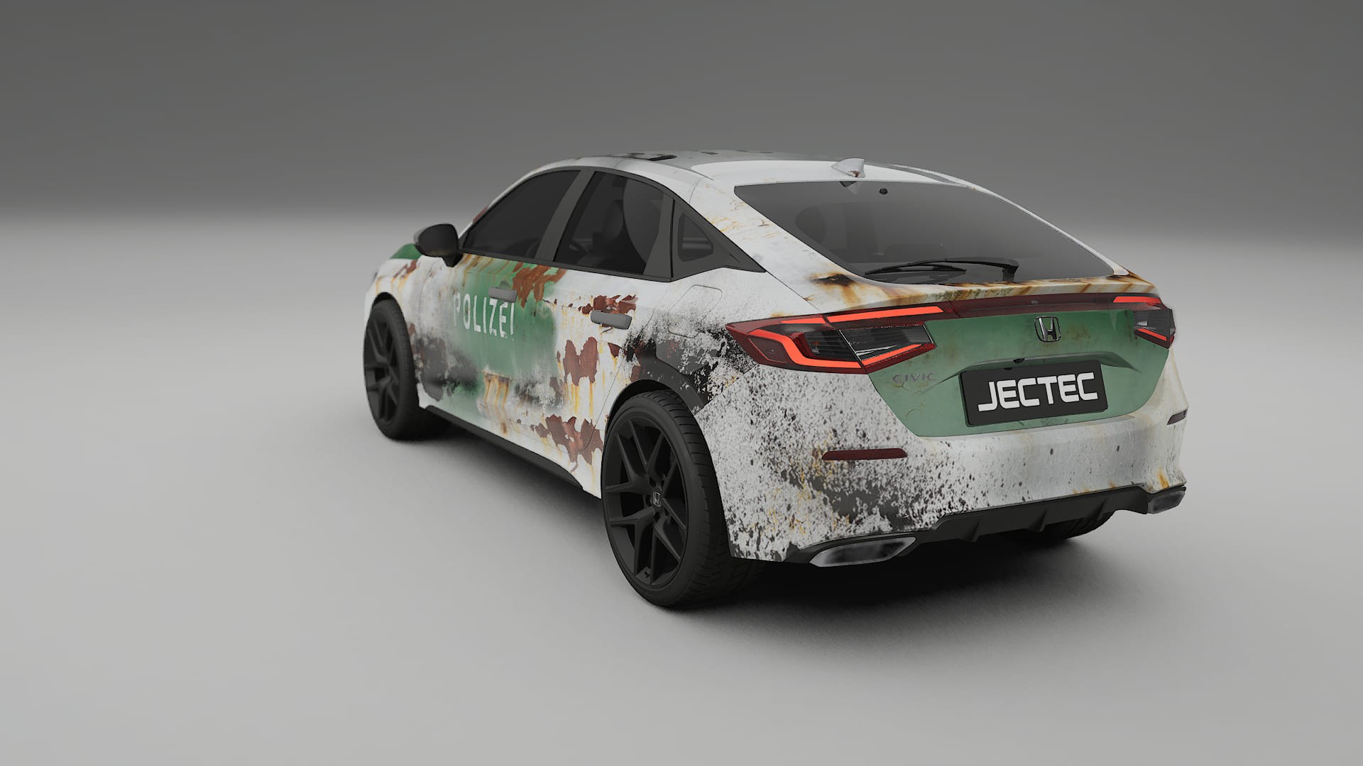 Honda Civic hatchback COBRA 11 – Kit Wrap PPF Personalizzato in Pellicola Poliuretanica Stampabile