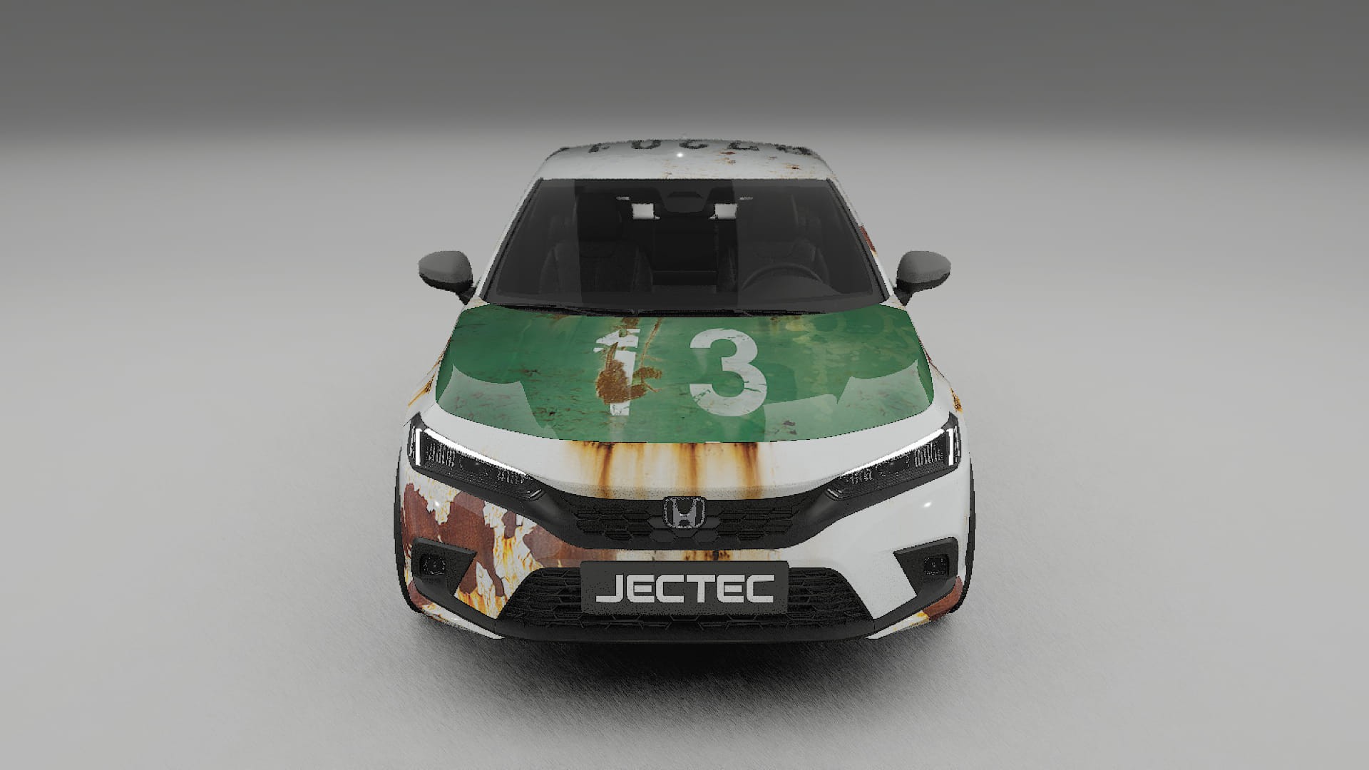 Honda Civic hatchback COBRA 11 – Kit Wrap PPF Personalizzato in Pellicola Poliuretanica Stampabile