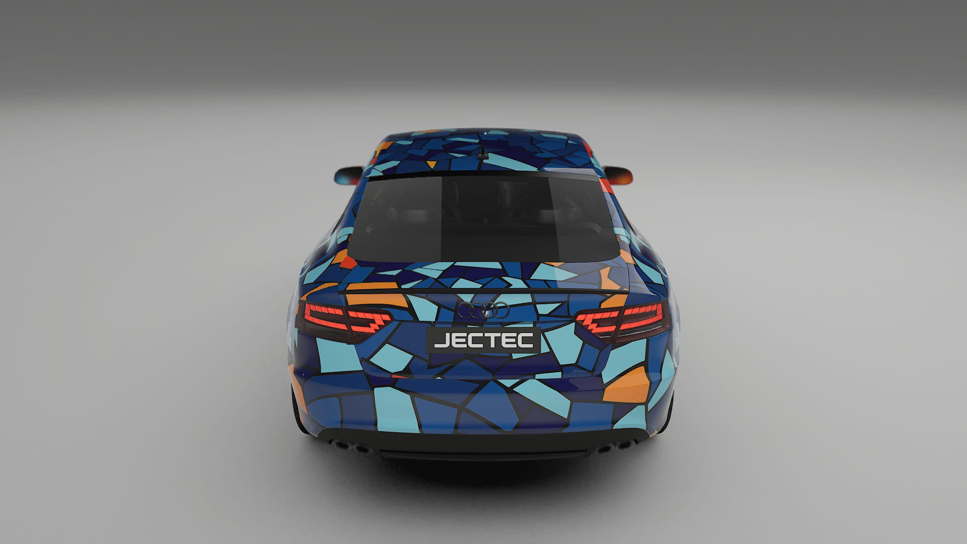 Audi A5 8T Sportback prefacelift pre-LCI BARCELONA – Kit Wrap PPF Personalizzato in Pellicola Poliuretanica Stampabile