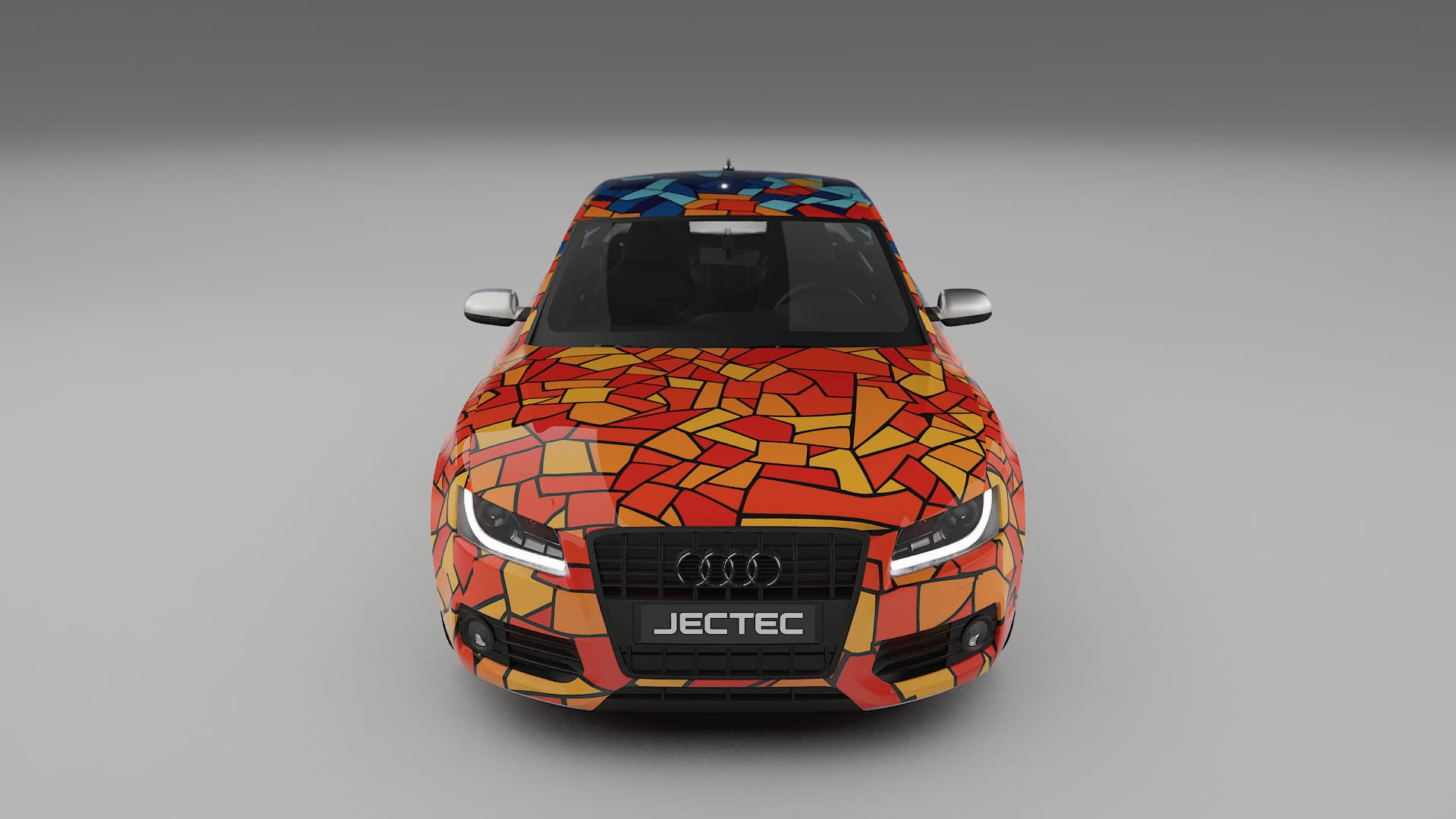 Audi A5 8T Sportback prefacelift pre-LCI BARCELONA – Kit Wrap PPF Personalizzato in Pellicola Poliuretanica Stampabile