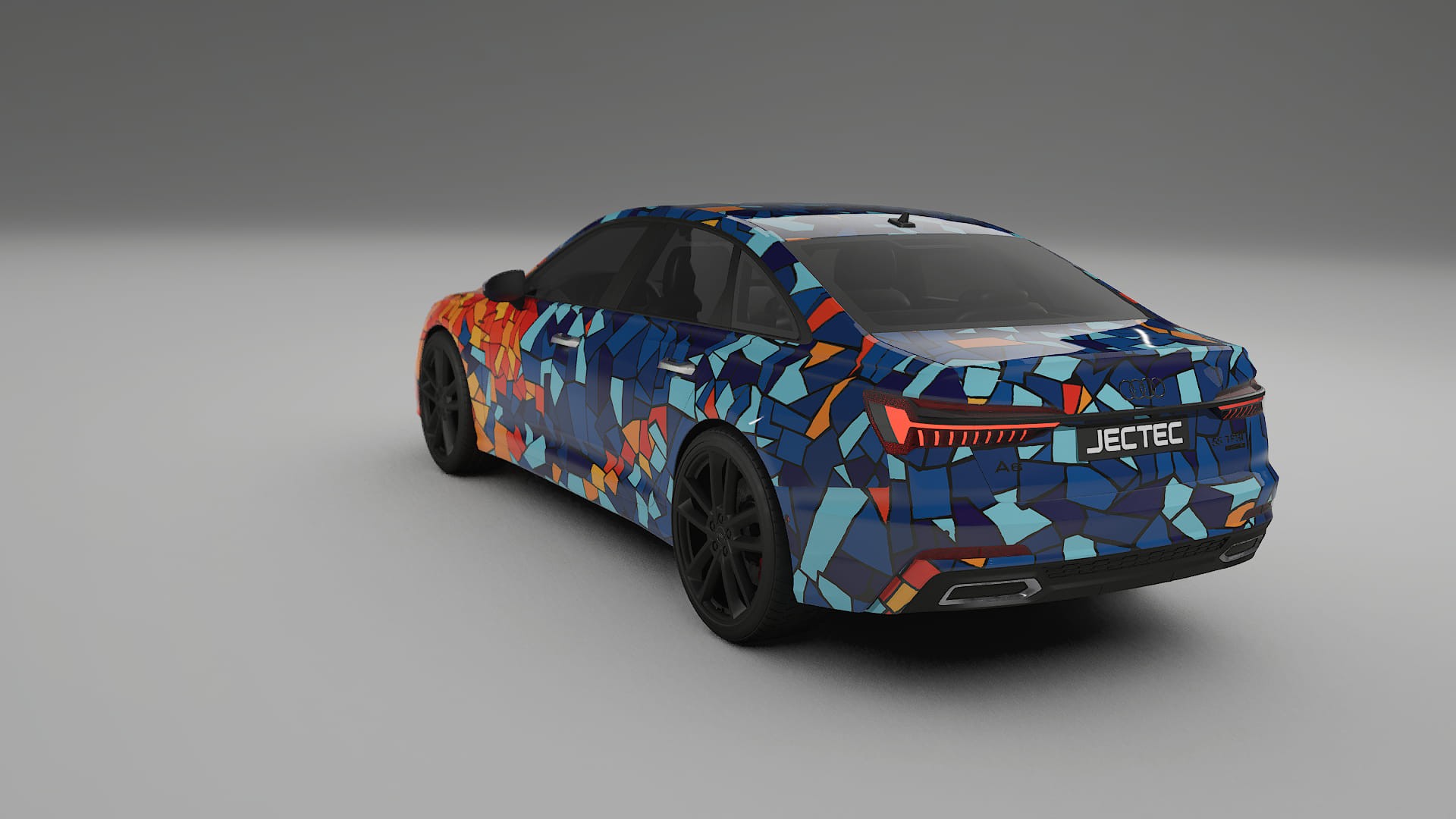 Audi A6 S-Line C8 BARCELONA – Kit Wrap PPF Personalizzato in Pellicola Poliuretanica Stampabile