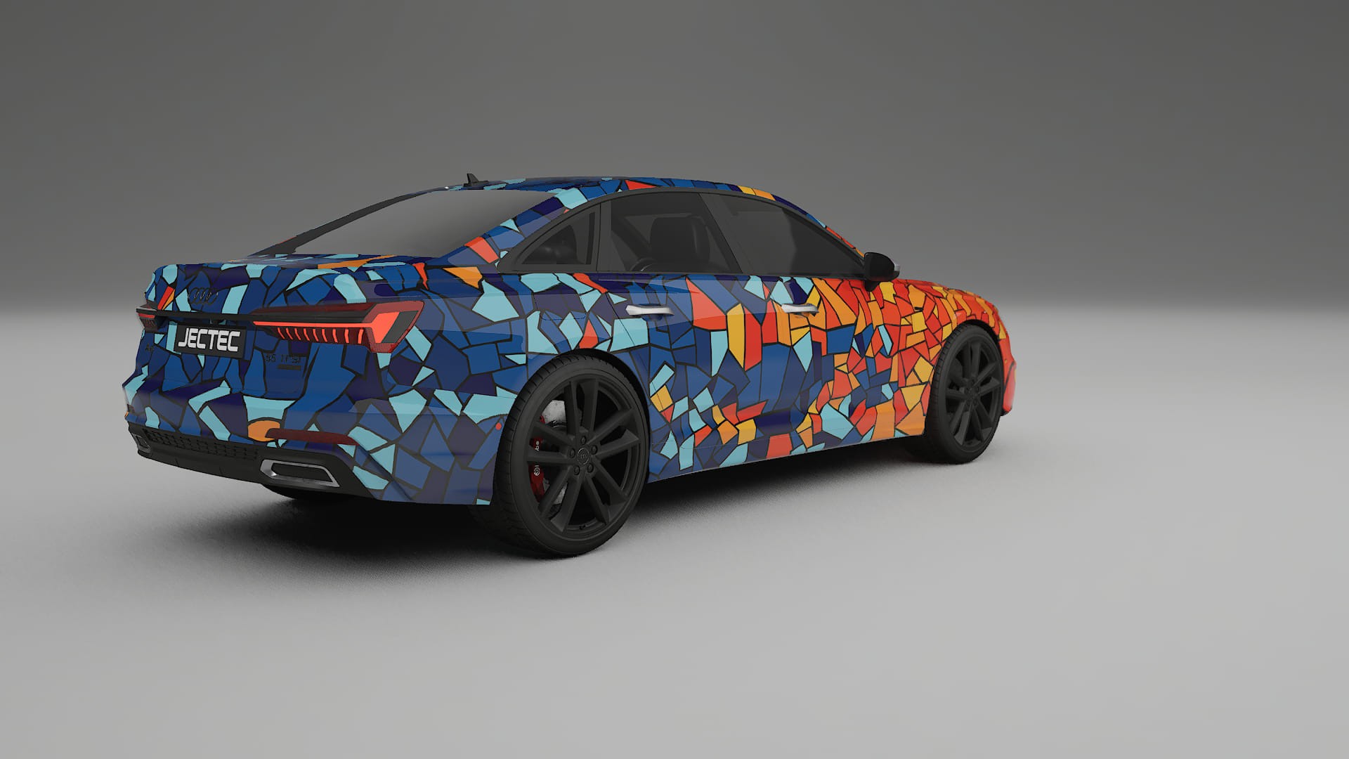 Audi A6 S-Line C8 BARCELONA – Kit Wrap PPF Personalizzato in Pellicola Poliuretanica Stampabile