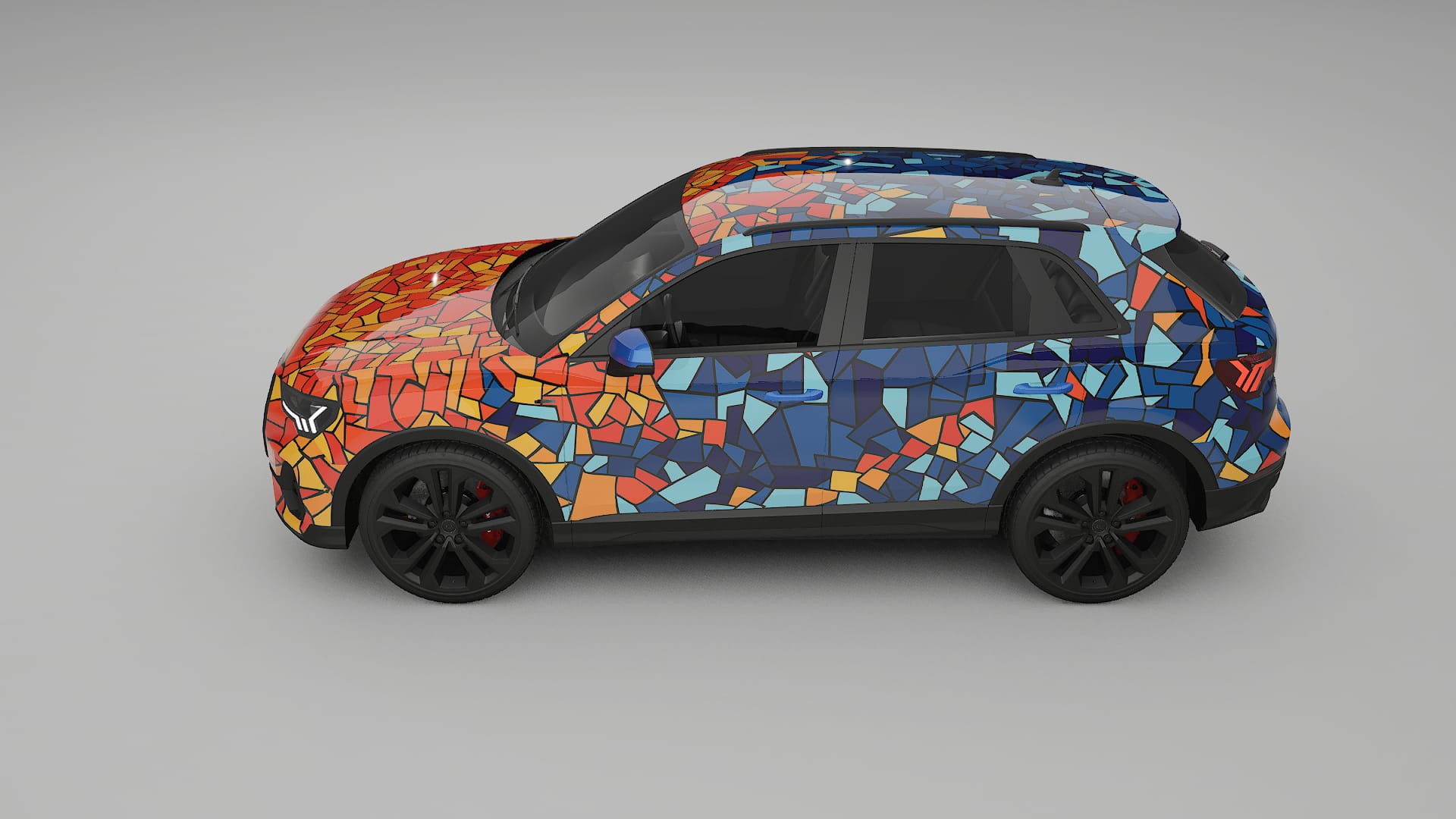 Audi Q3 S-Line F3 BARCELONA – Kit Wrap PPF Personalizzato in Pellicola Poliuretanica Stampabile