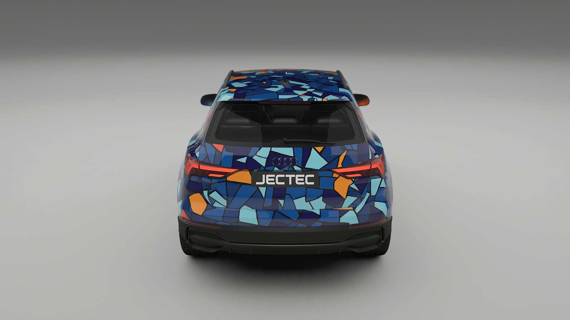 Audi Q3 S-Line F3 BARCELONA – Kit Wrap PPF Personalizzato in Pellicola Poliuretanica Stampabile