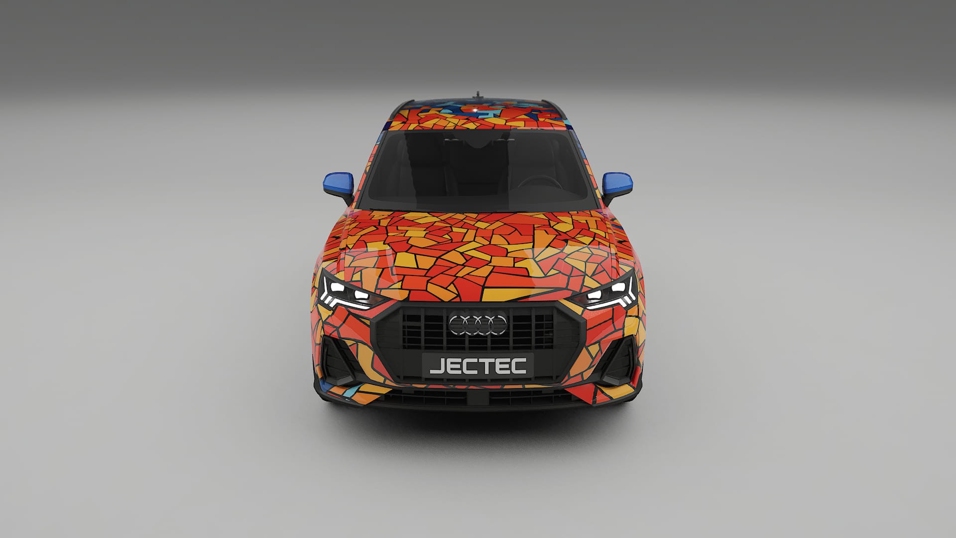Audi Q3 S-Line F3 BARCELONA – Kit Wrap PPF Personalizzato in Pellicola Poliuretanica Stampabile