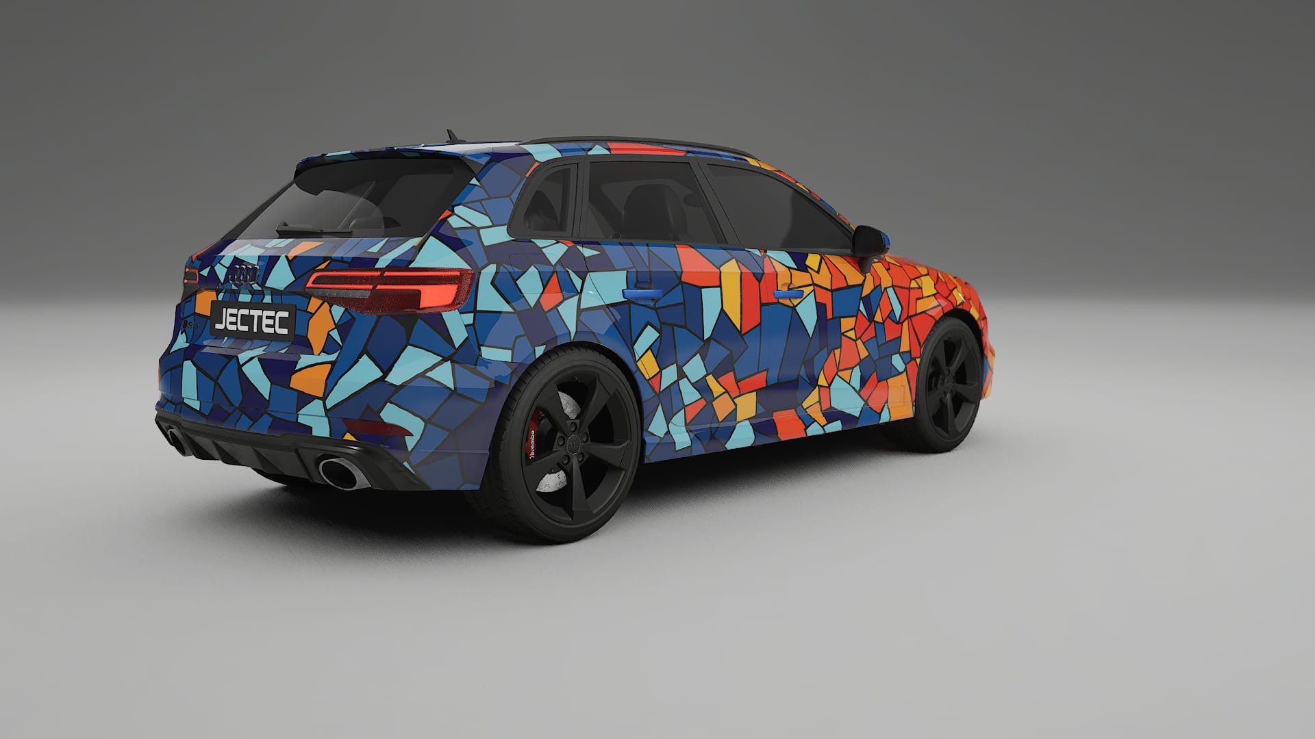 Audi RS3 Sportback 8V facelift LCI BARCELONA – Kit Wrap PPF Personalizzato in Pellicola Poliuretanica Stampabile
