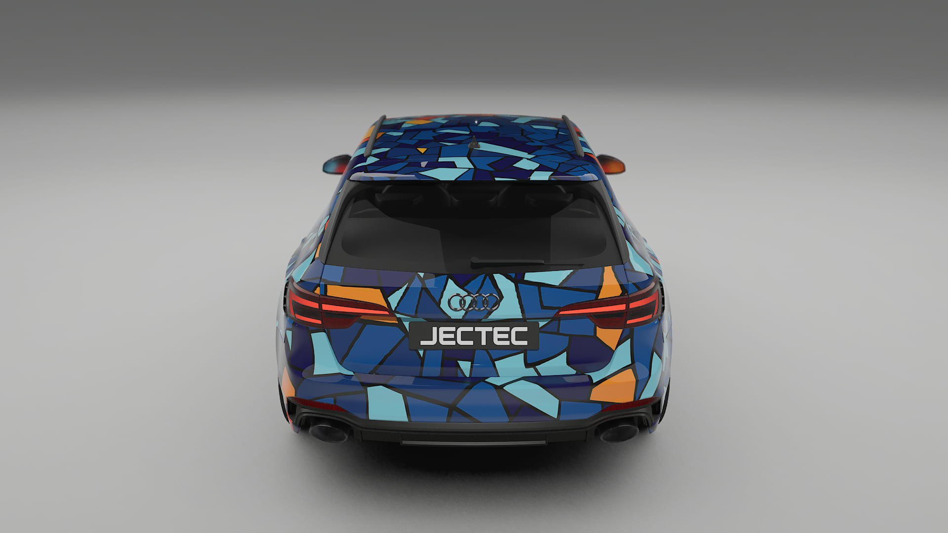 Audi RS4 Avant B9 prefacelift pre-LCI BARCELONA – Kit Wrap PPF Personalizzato in Pellicola Poliuretanica Stampabile