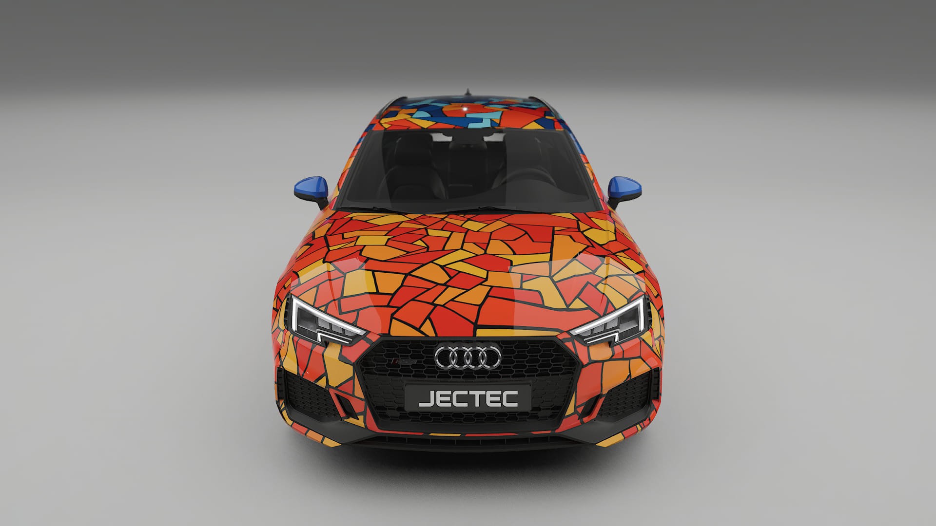Audi RS4 Avant B9 prefacelift pre-LCI BARCELONA – Kit Wrap PPF Personalizzato in Pellicola Poliuretanica Stampabile