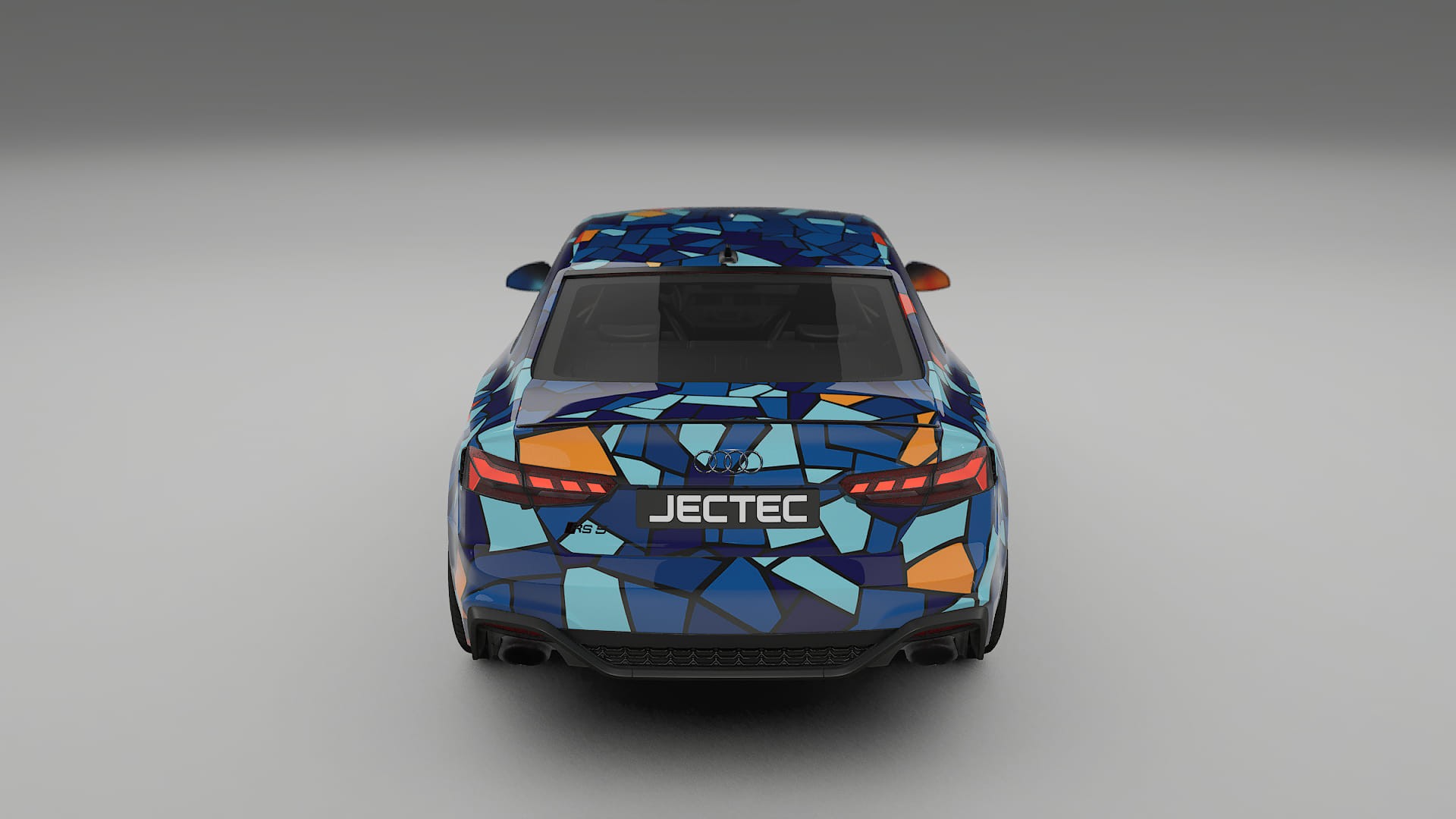 Audi RS5 Coupe B9 facelift pre-LCI BARCELONA – Kit Wrap PPF Personalizzato in Pellicola Poliuretanica Stampabile