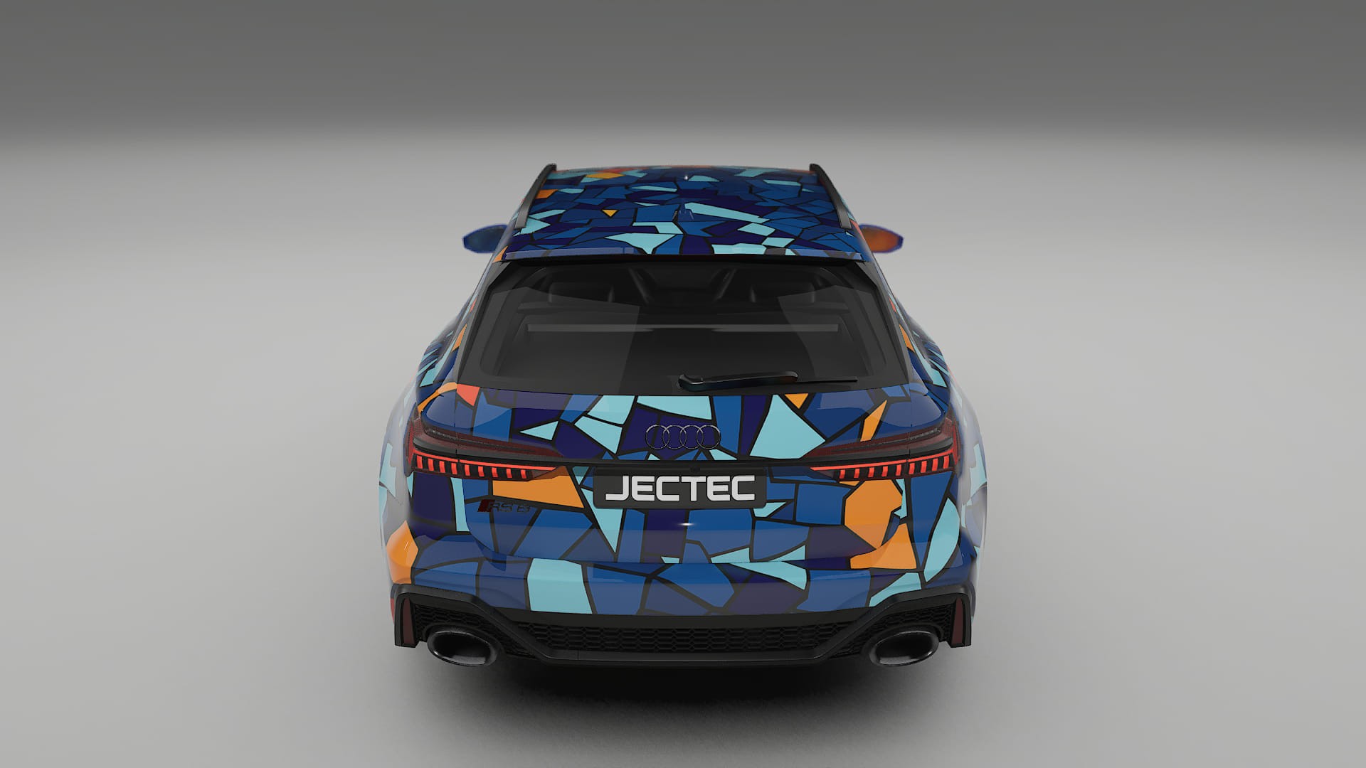 Audi RS6 Avant C8 facelift LCI BARCELONA – Kit Wrap PPF Personalizzato in Pellicola Poliuretanica Stampabile