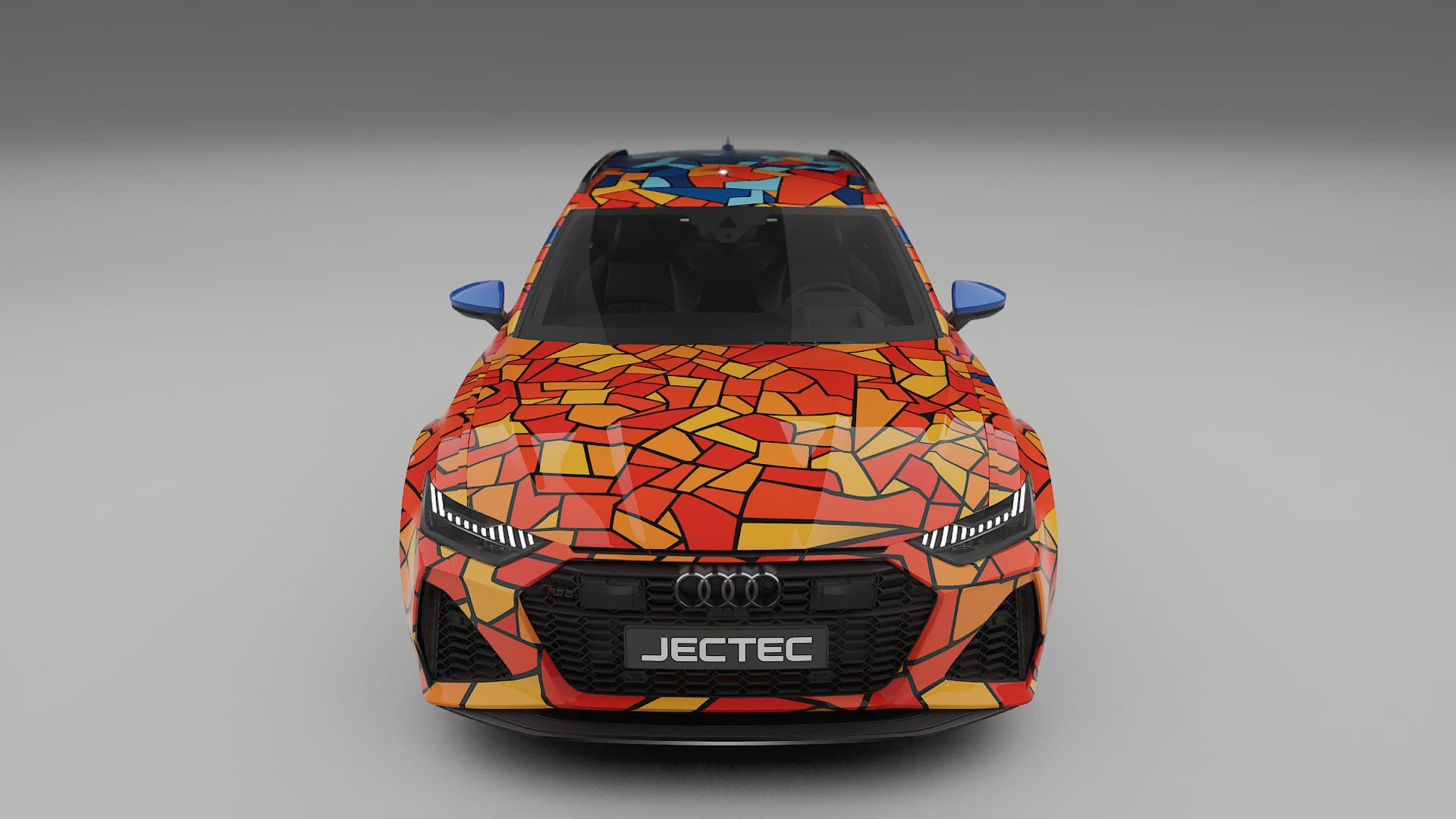 Audi RS6 Avant C8 facelift LCI BARCELONA – Kit Wrap PPF Personalizzato in Pellicola Poliuretanica Stampabile