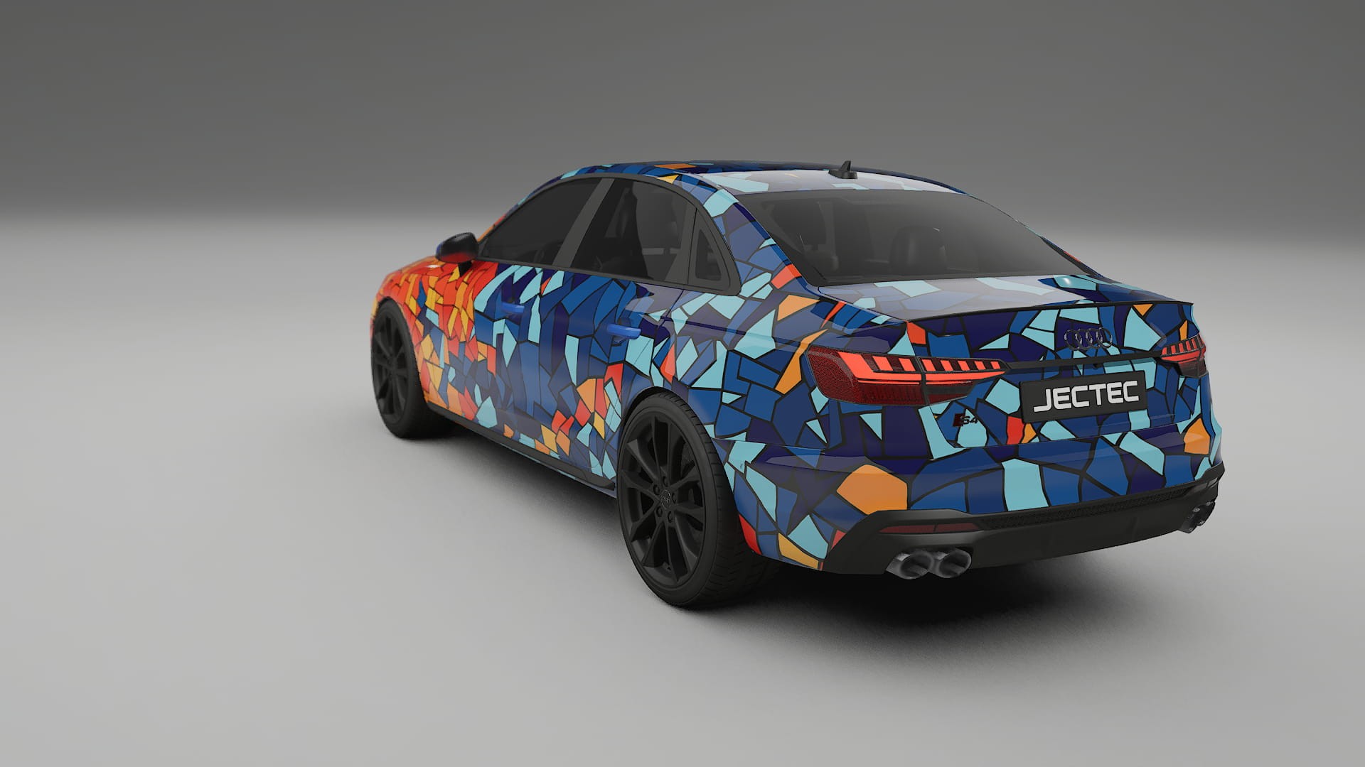 Audi S4 Sedan B9 facelift LCI BARCELONA – Kit Wrap PPF Personalizzato in Pellicola Poliuretanica Stampabile