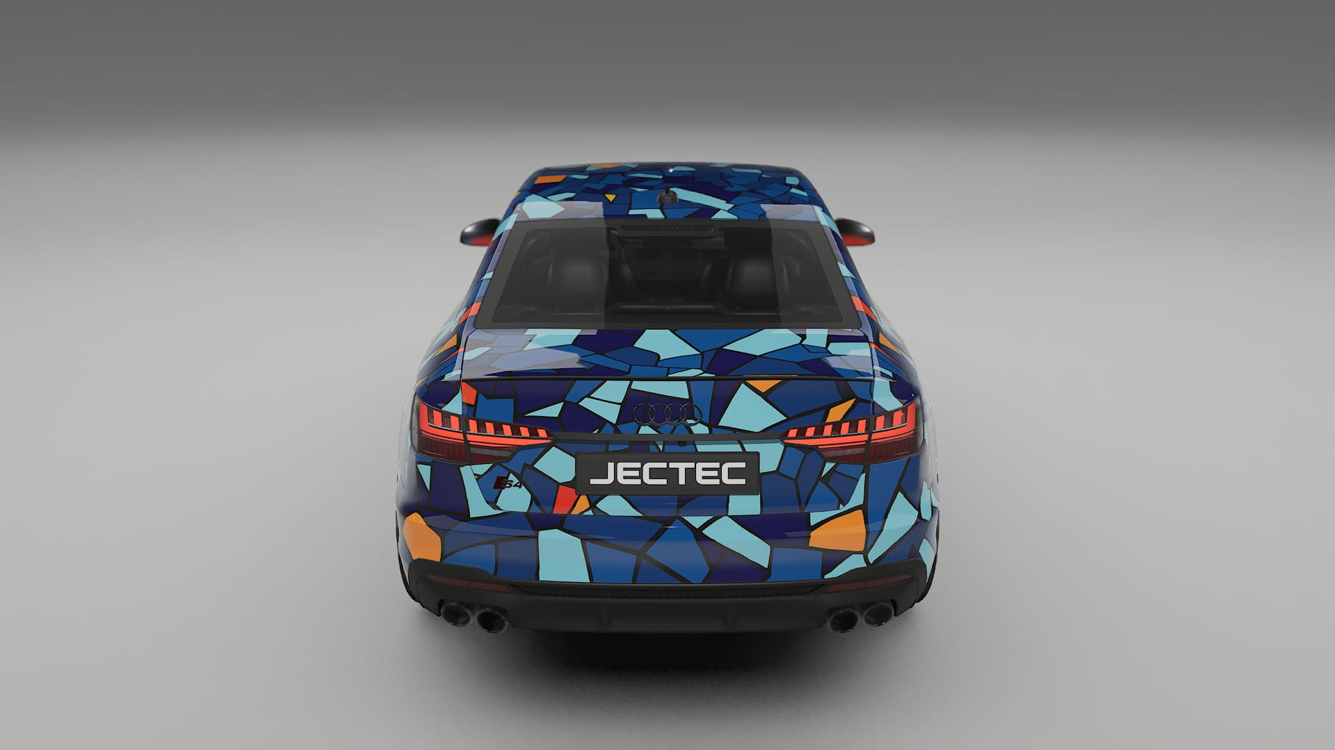 Audi S4 Sedan B9 facelift LCI BARCELONA – Kit Wrap PPF Personalizzato in Pellicola Poliuretanica Stampabile