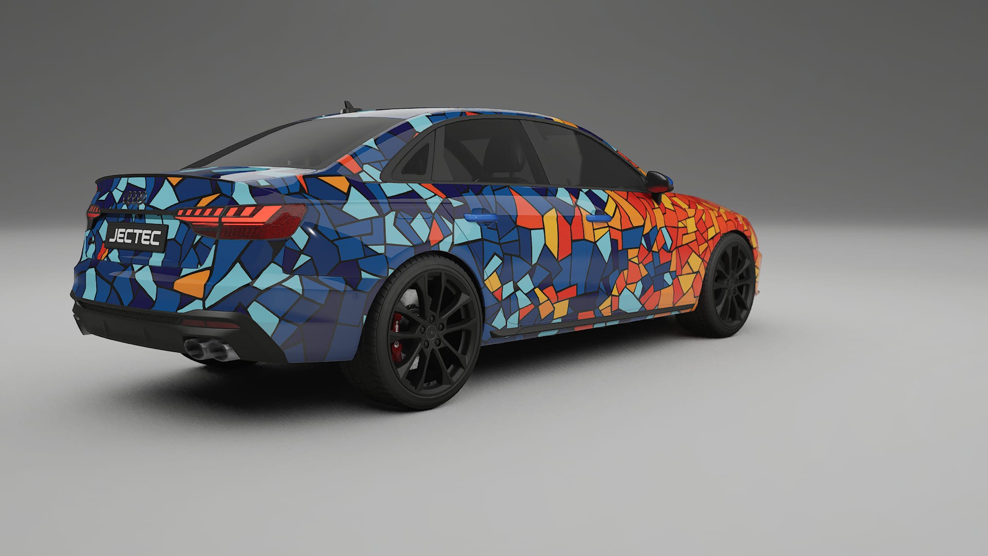 Audi S4 Sedan B9 facelift LCI BARCELONA – Kit Wrap PPF Personalizzato in Pellicola Poliuretanica Stampabile