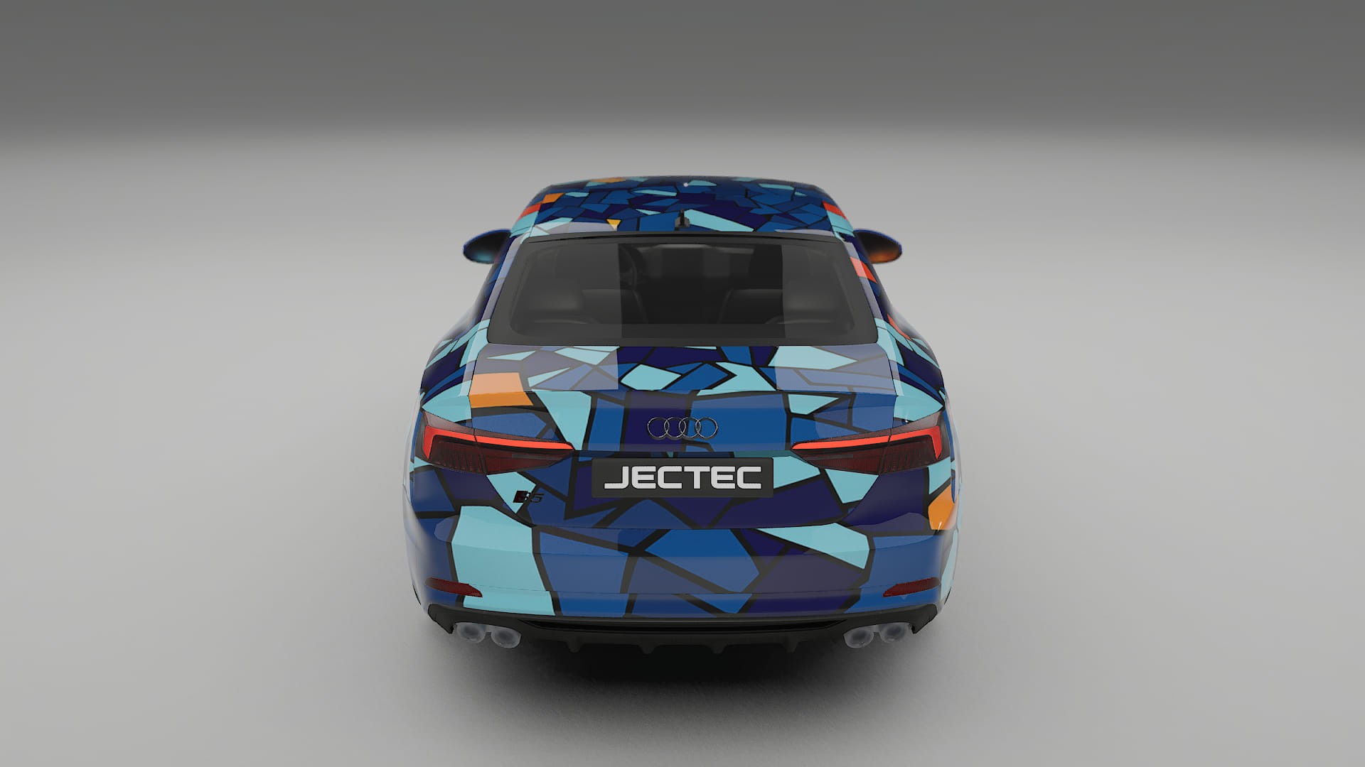 Audi S5 B9 prefacelift pre-LCI BARCELONA – Kit Wrap PPF Personalizzato in Pellicola Poliuretanica Stampabile