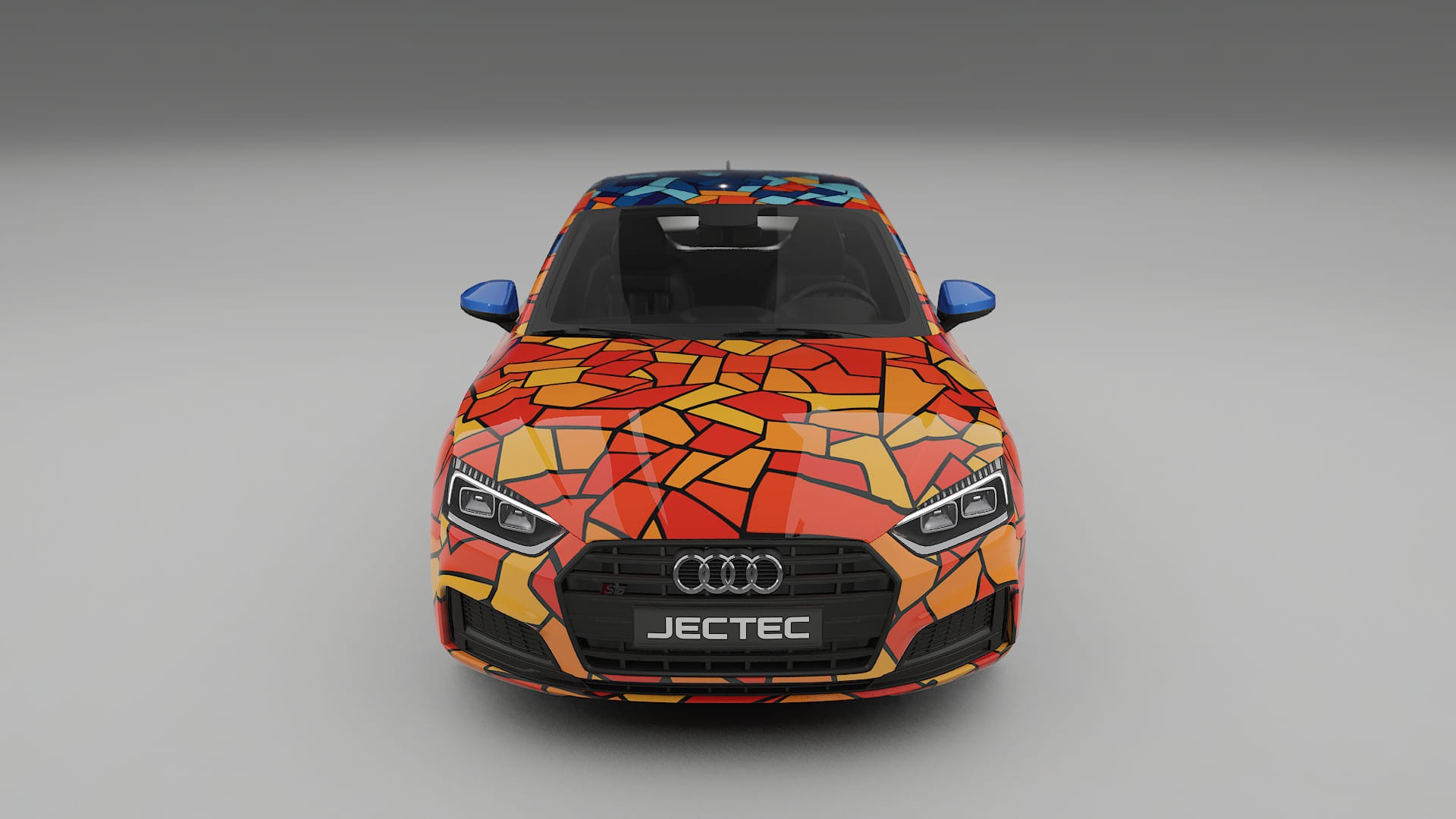 Audi S5 B9 prefacelift pre-LCI BARCELONA – Kit Wrap PPF Personalizzato in Pellicola Poliuretanica Stampabile