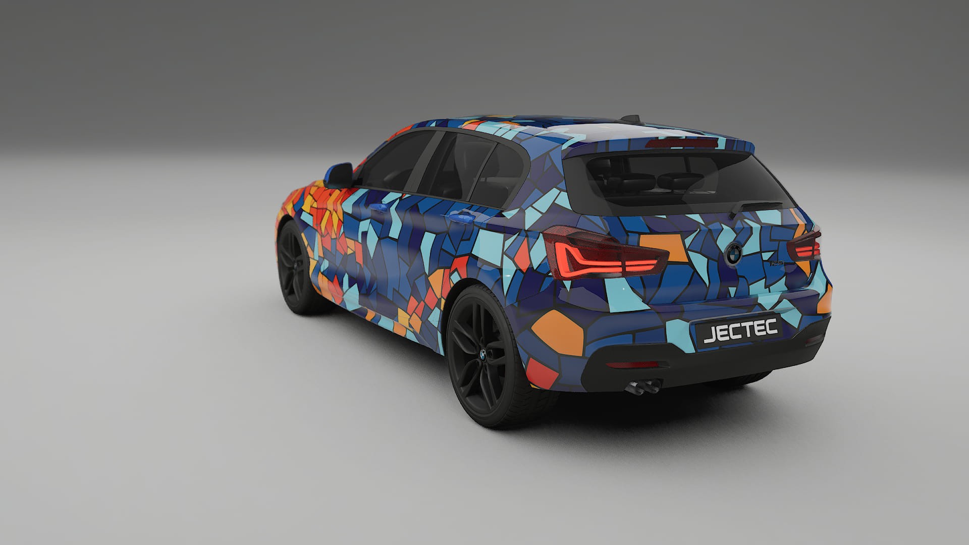 BMW 1 F20 facelift LCI BARCELONA – Kit Wrap PPF Personalizzato in Pellicola Poliuretanica Stampabile