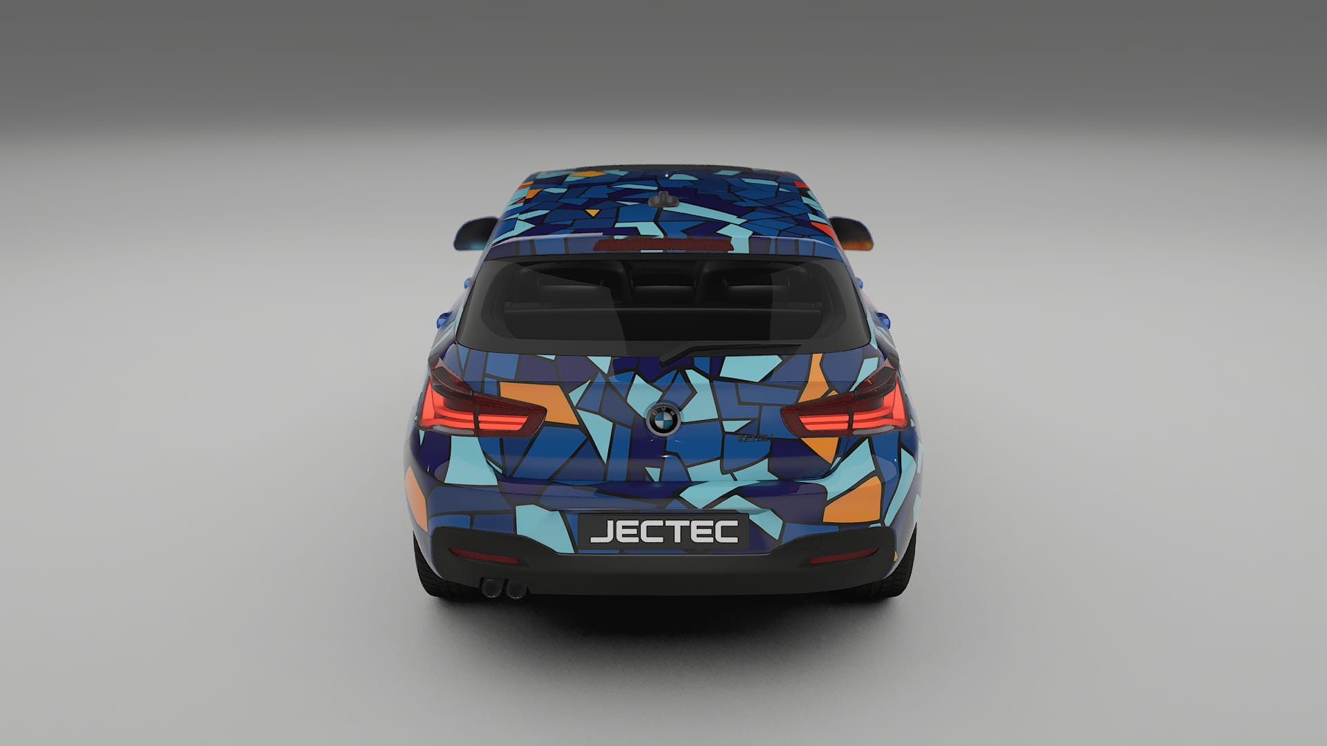 BMW 1 F20 facelift LCI BARCELONA – Kit Wrap PPF Personalizzato in Pellicola Poliuretanica Stampabile