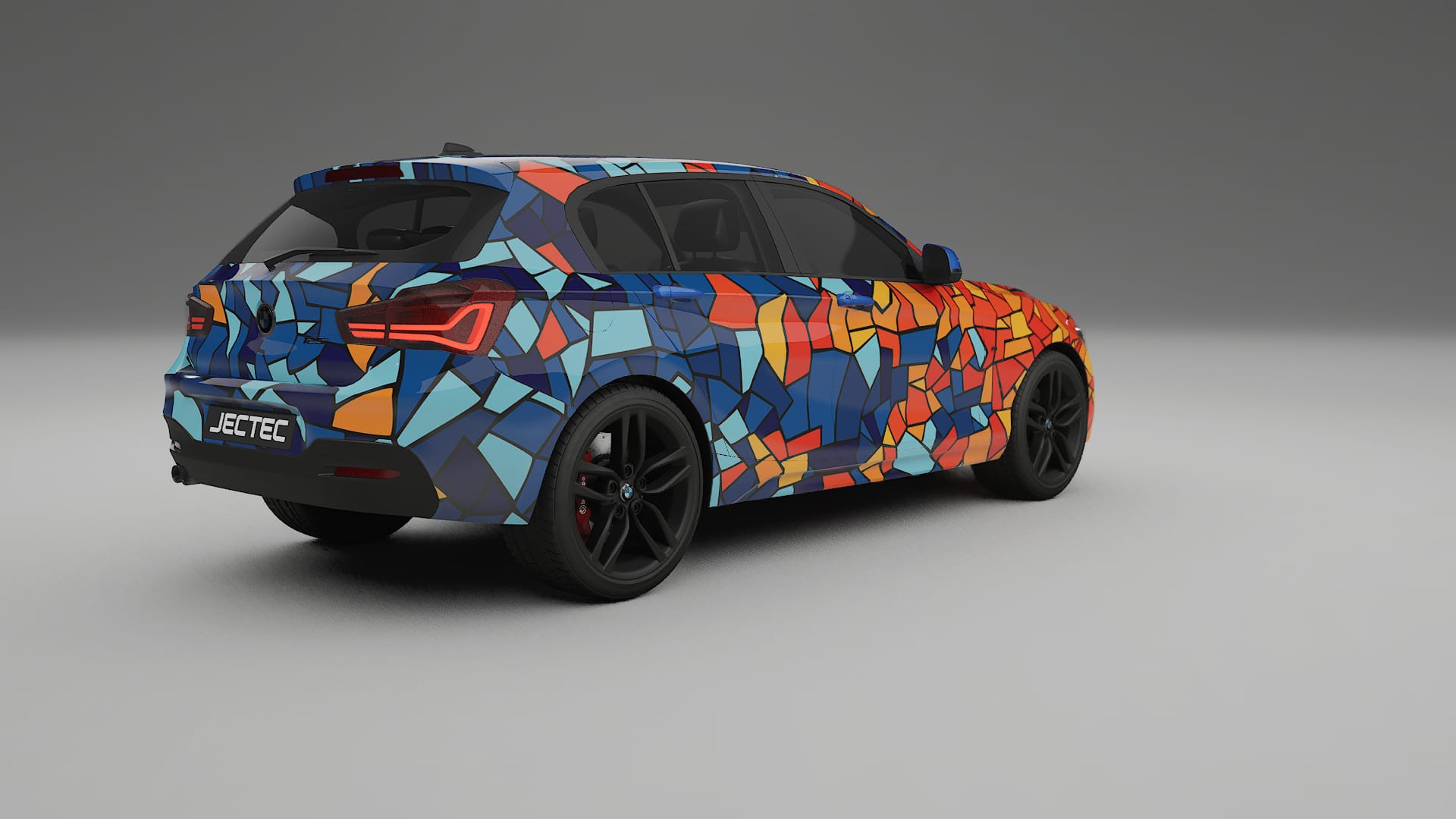 BMW 1 F20 facelift LCI BARCELONA Designed Wrap PPF Kit – Printable Polyurethane Film