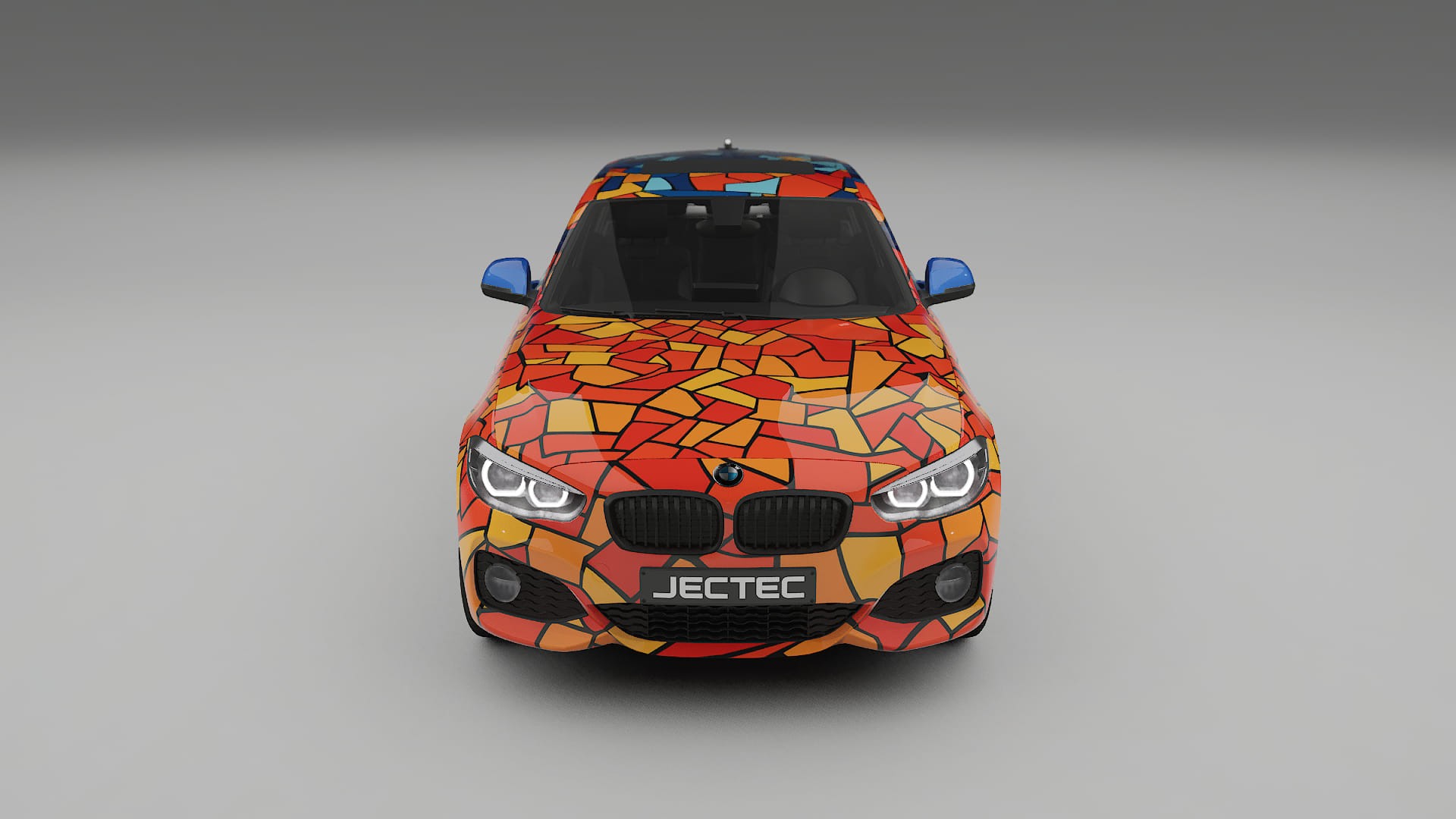 BMW 1 F20 facelift LCI BARCELONA – Kit Wrap PPF Personalizzato in Pellicola Poliuretanica Stampabile