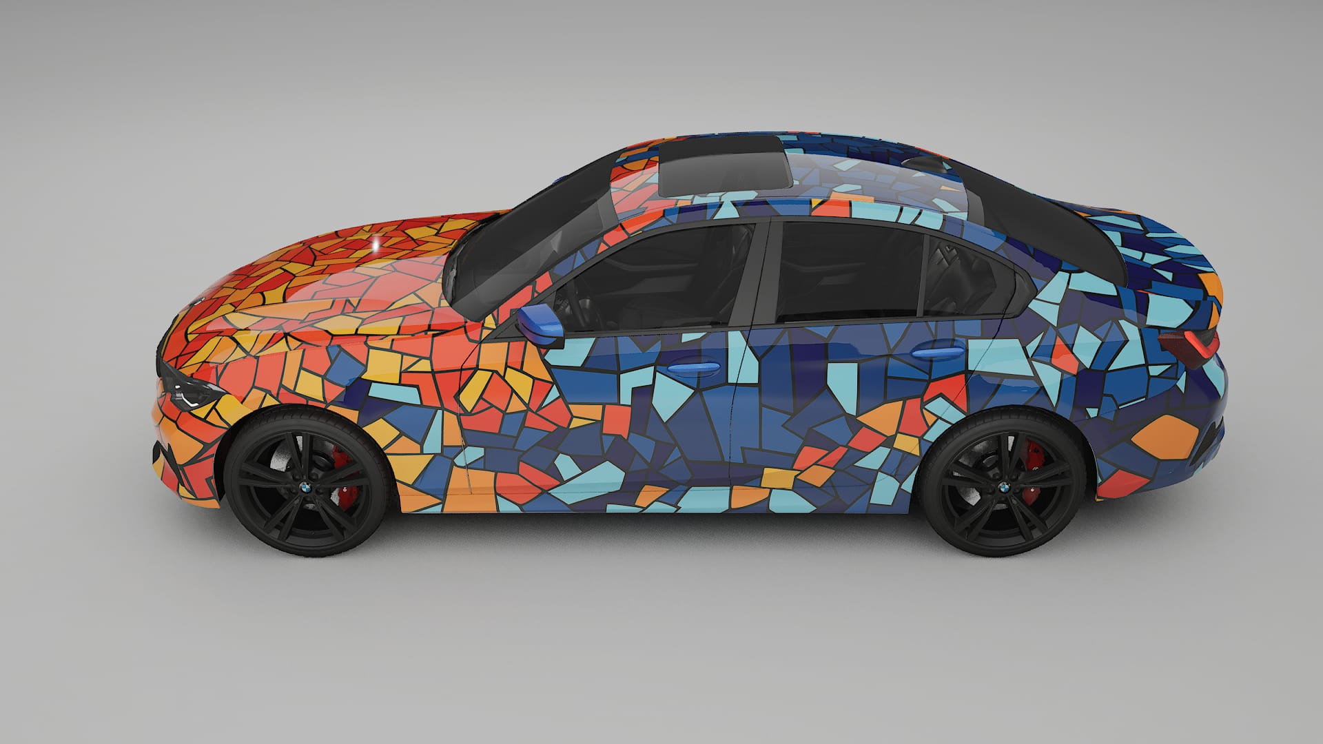 BMW 3 G20 prefacelift pre-LCI BARCELONA – Kit Wrap PPF Personalizzato in Pellicola Poliuretanica Stampabile