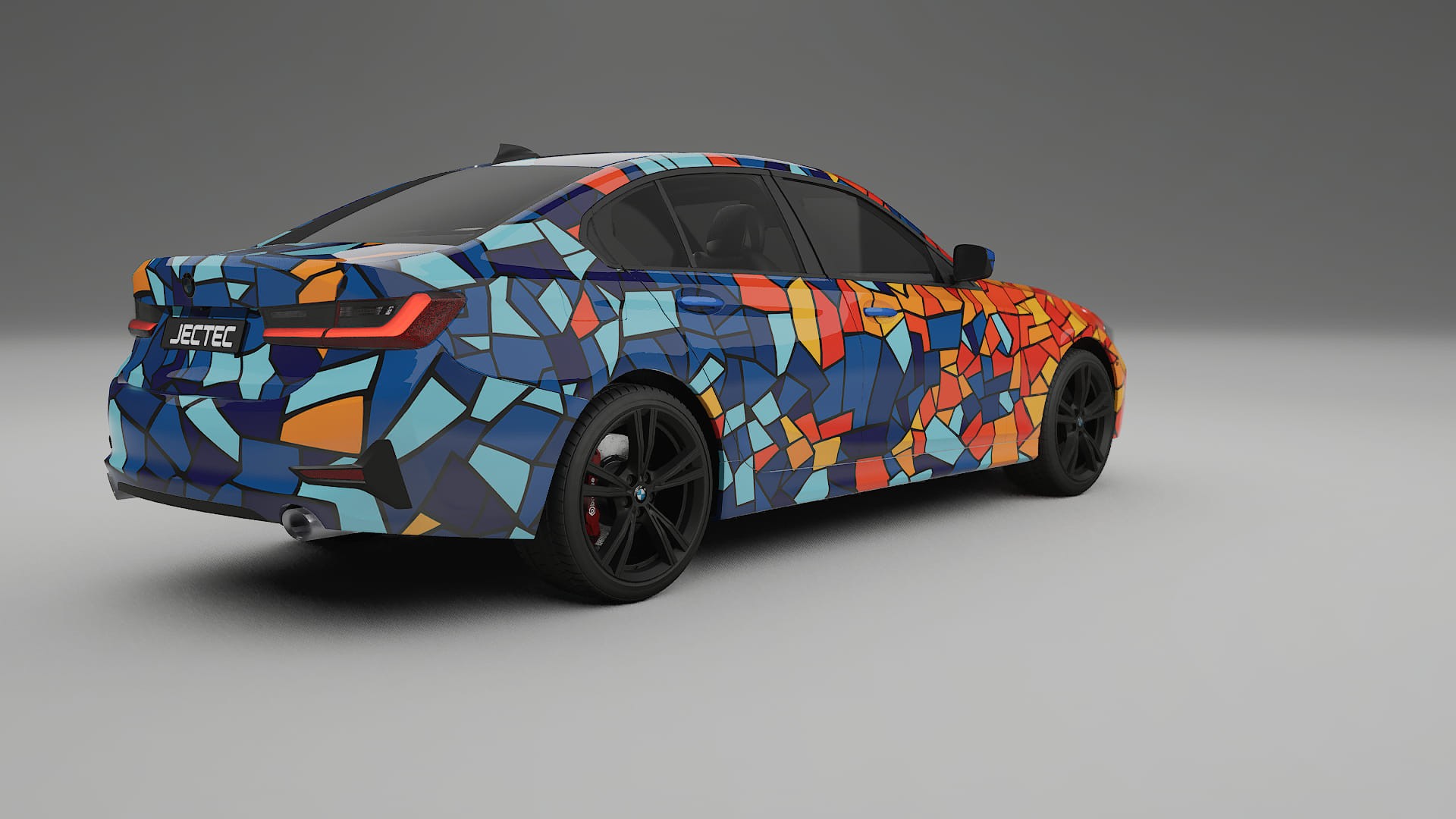 BMW 3 G20 prefacelift pre-LCI BARCELONA – Kit Wrap PPF Personalizzato in Pellicola Poliuretanica Stampabile