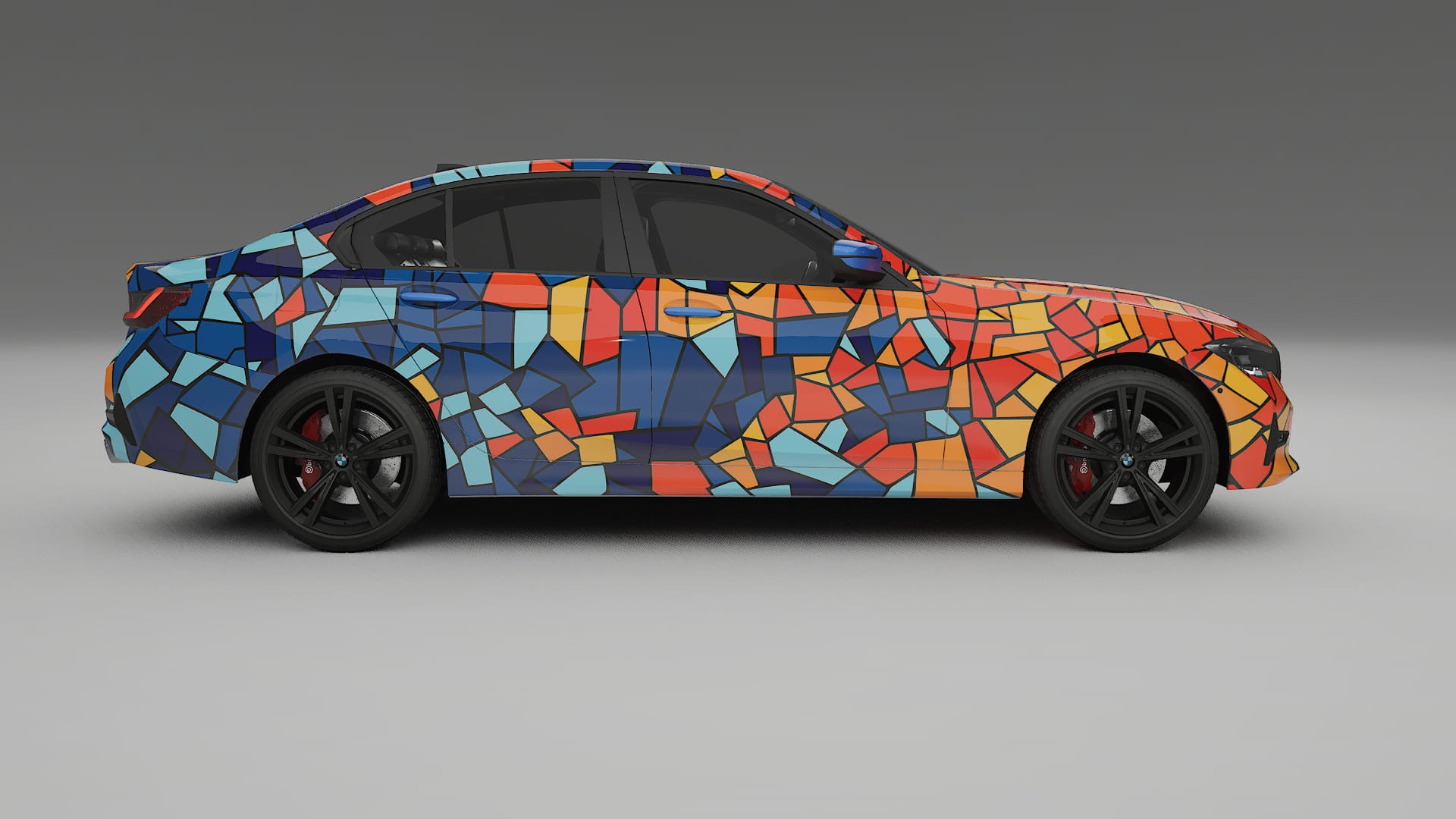 BMW 3 G20 prefacelift pre-LCI BARCELONA – Kit Wrap PPF Personalizzato in Pellicola Poliuretanica Stampabile