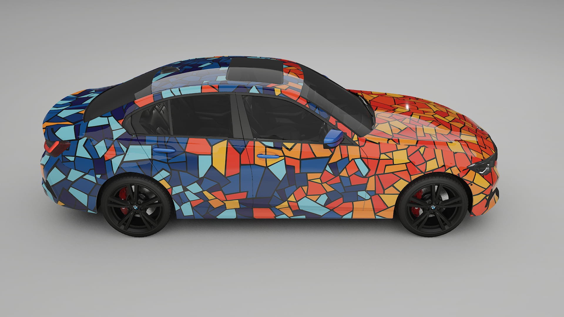 BMW 3 G20 prefacelift pre-LCI BARCELONA – Kit Wrap PPF Personalizzato in Pellicola Poliuretanica Stampabile