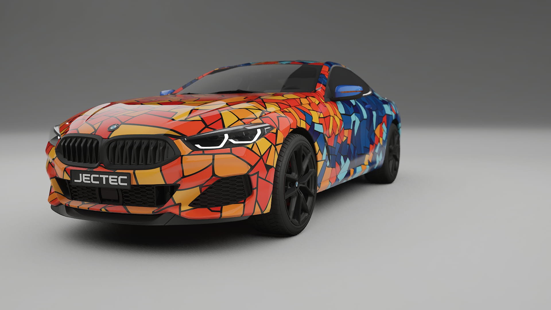 BMW 850 G15 BARCELONA – Kit Wrap PPF Personalizzato in Pellicola Poliuretanica Stampabile
