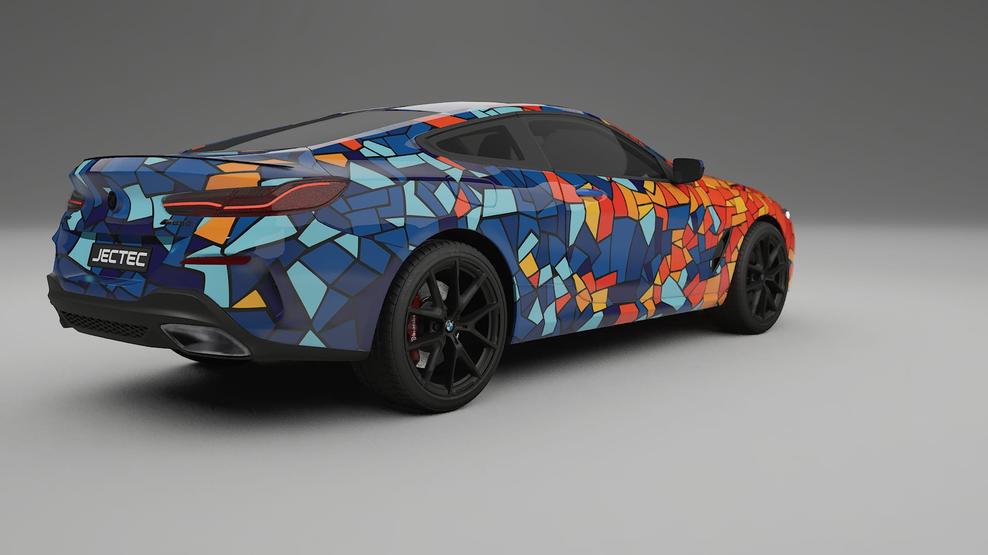 BMW 850 G15 BARCELONA – Kit Wrap PPF Personalizzato in Pellicola Poliuretanica Stampabile