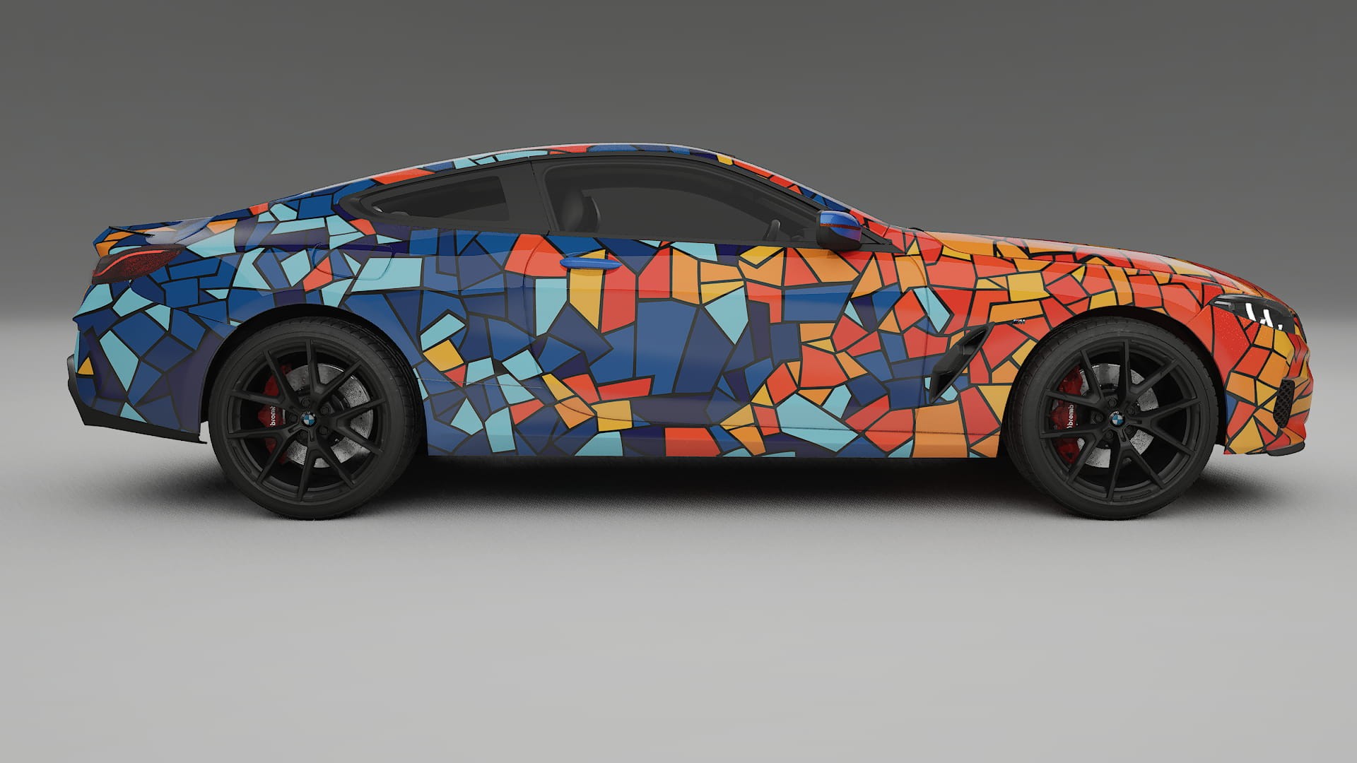 BMW 850 G15 BARCELONA – Kit Wrap PPF Personalizzato in Pellicola Poliuretanica Stampabile