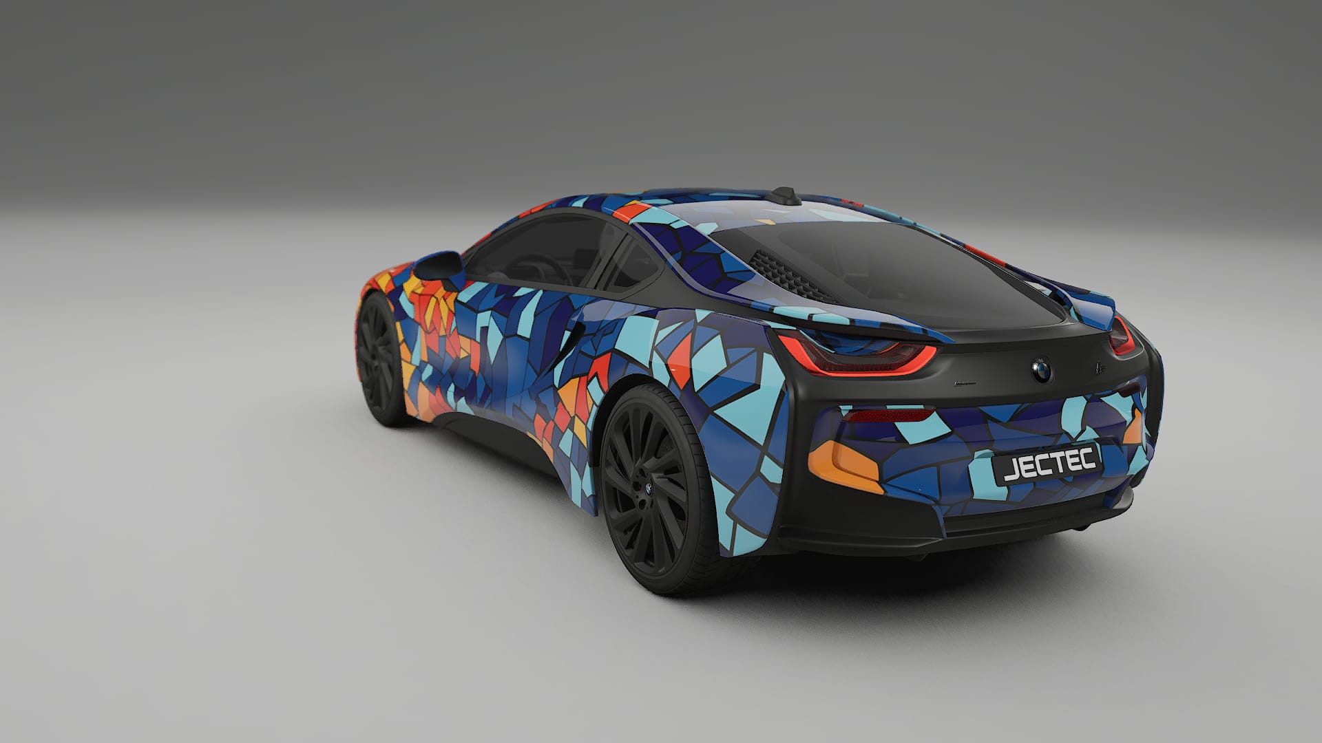 BMW I8 I12 BARCELONA – Kit Wrap PPF Personalizzato in Pellicola Poliuretanica Stampabile